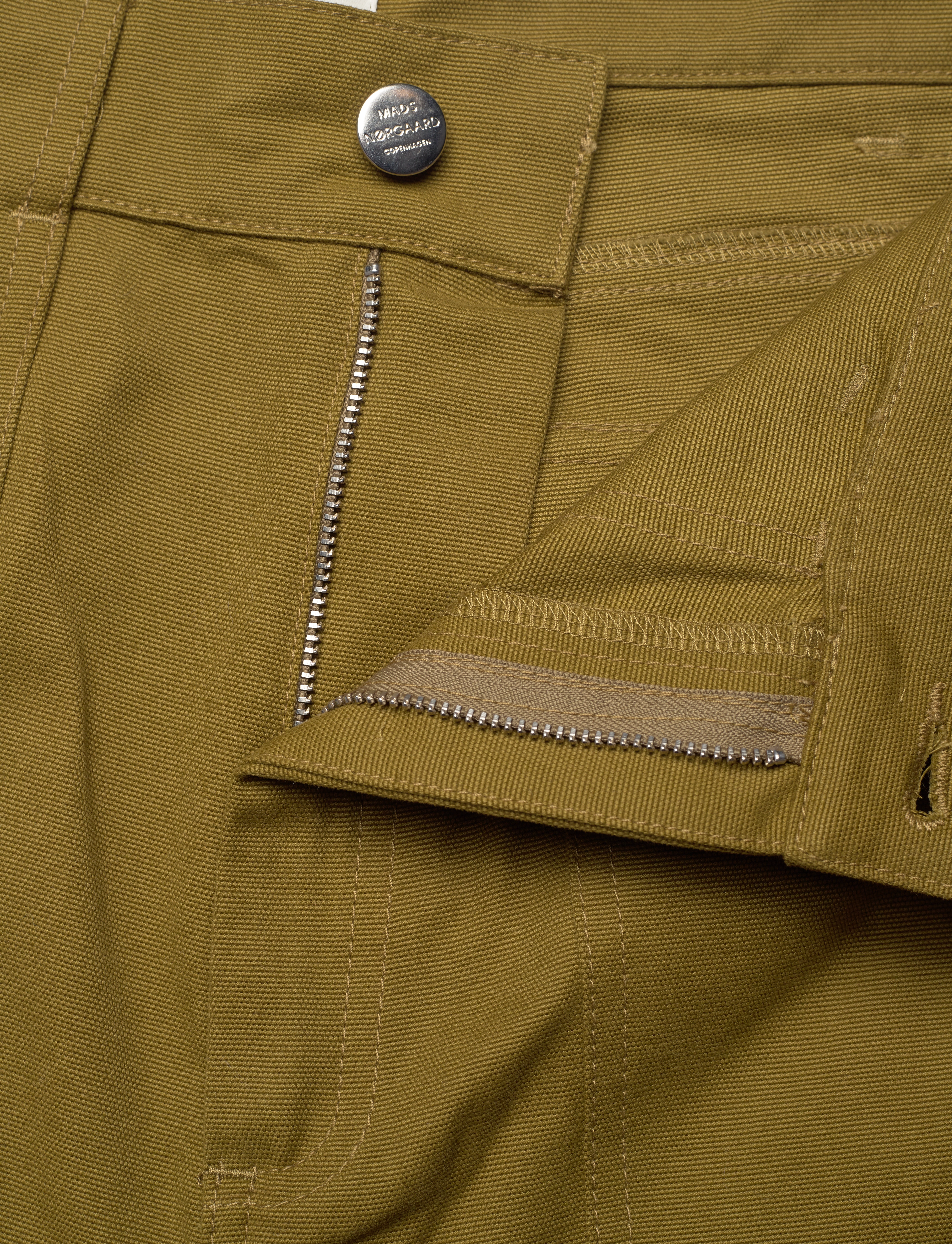 Mads Nørgaard - Canvas Kima Pants - fir green - 4