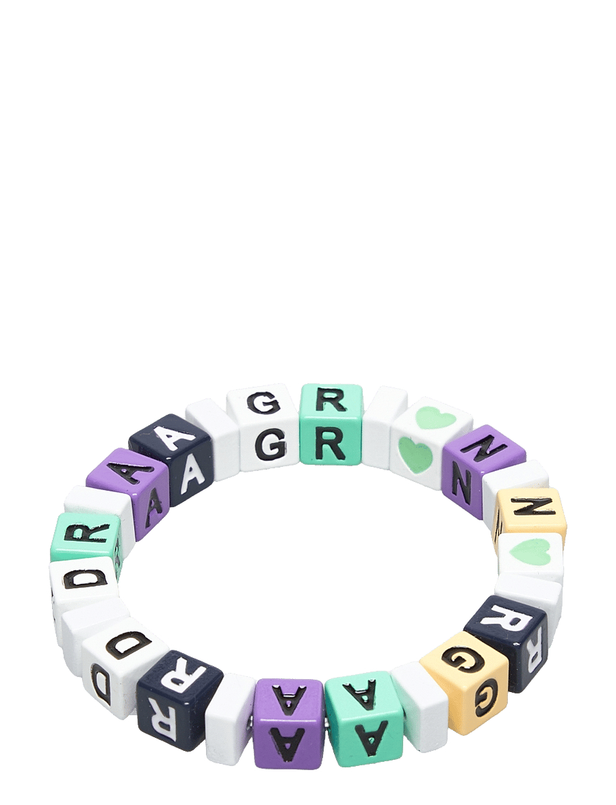 Mads Nørgaard - ABC Franke Bracelet - bransoletki - pastel dream/cabbage - 0