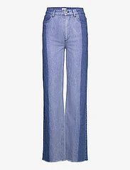 Mads Nørgaard - Twin Denim Charm Jeans - hosen mit weitem bein - mix blue denim - 0