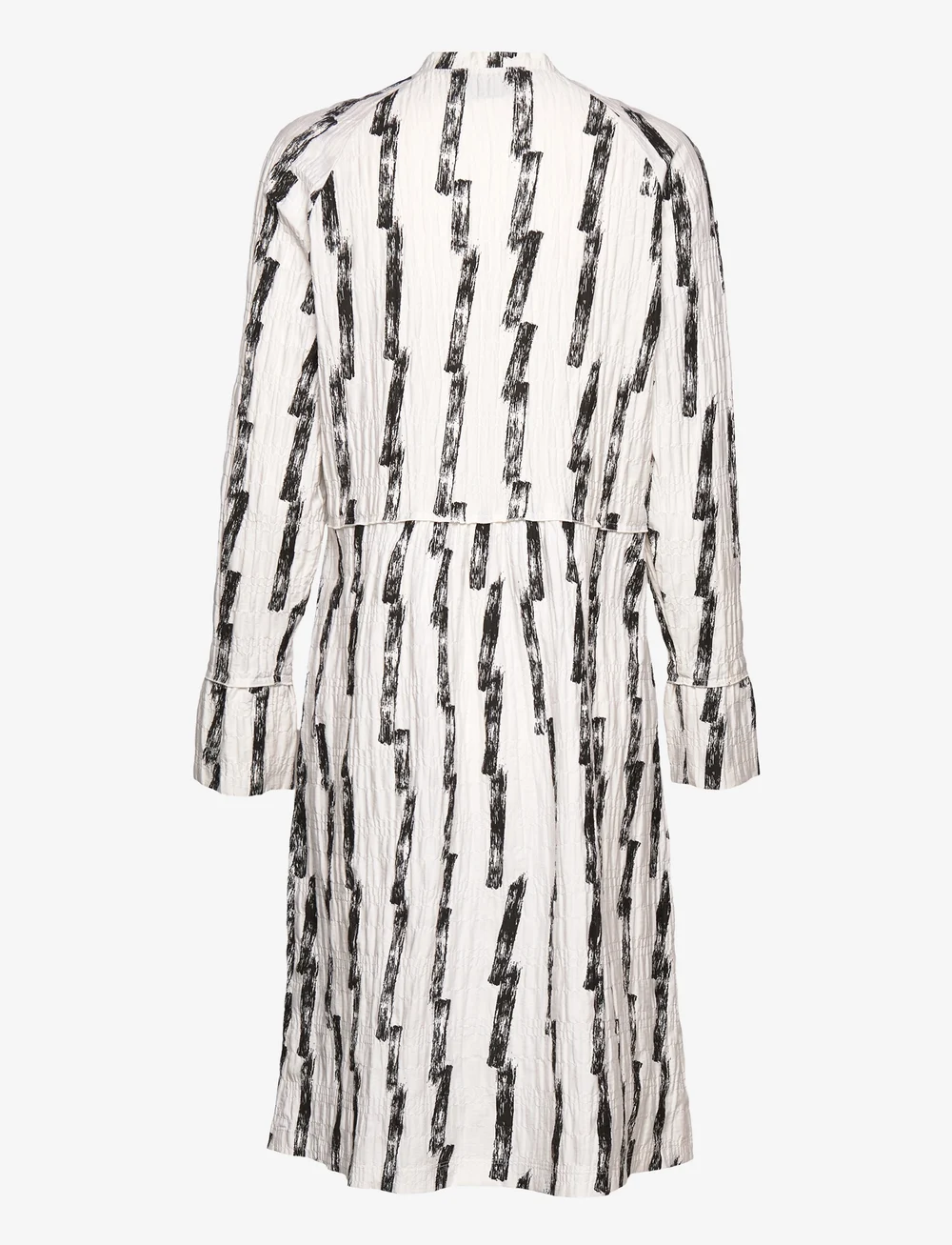 Mads Nørgaard - Chakra Dupina Dress - AOP - konfirmationstøj - paint stripe aop/white alyssum - 1