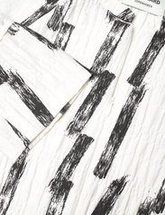 Mads Nørgaard - Chakra Dupina Dress - AOP - skjortekjoler - paint stripe aop/white alyssum - 2