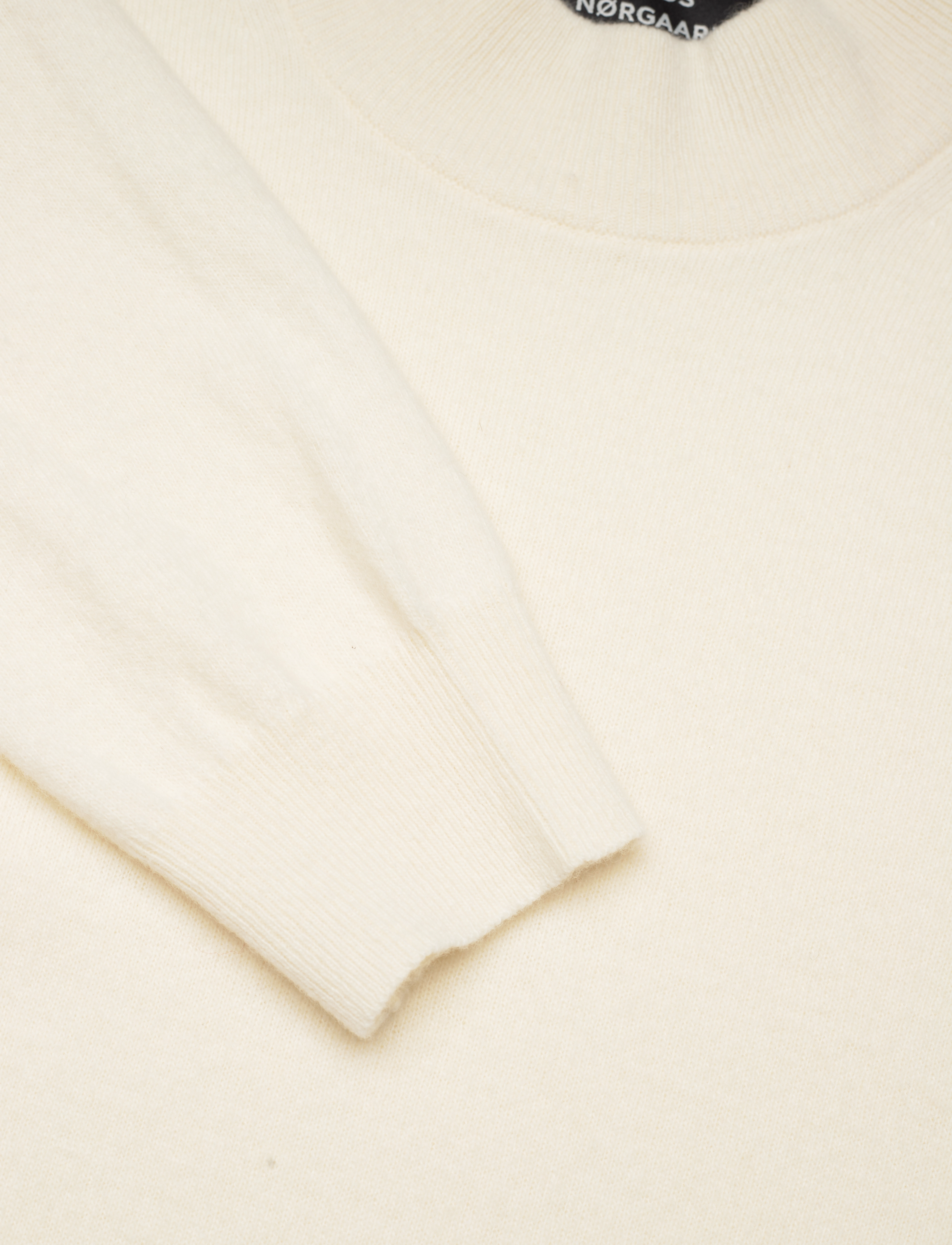 Mads Nørgaard - Eco Wool Mark Knit - marshmallow - 2
