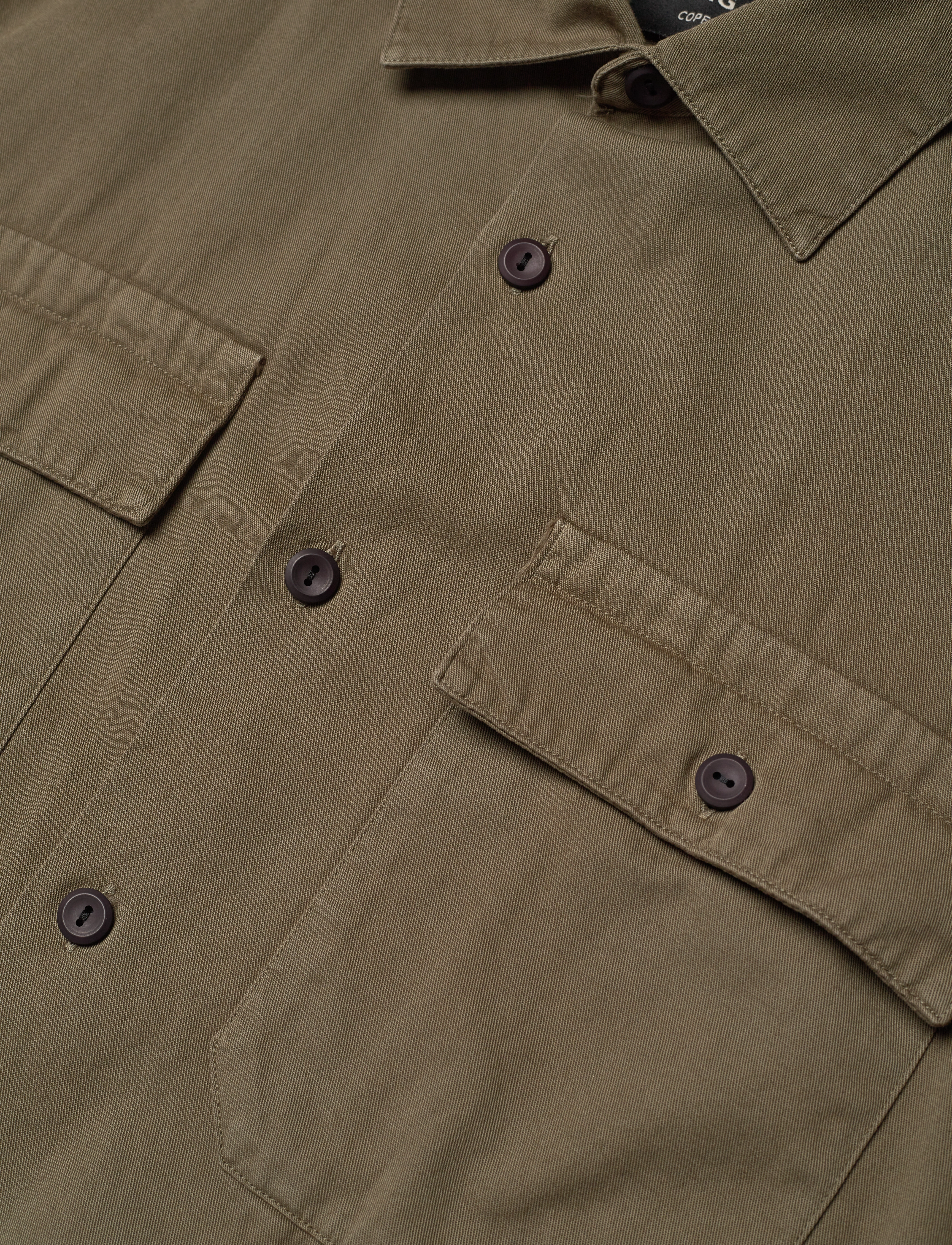 Mads Nørgaard - Broken Cotton Tank Shirt - grape leaf - 3