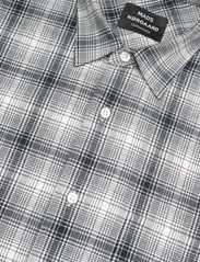 Mads Nørgaard - Cotton Flannel Malte Shirt - rutede skjorter - marshmallow check - 4