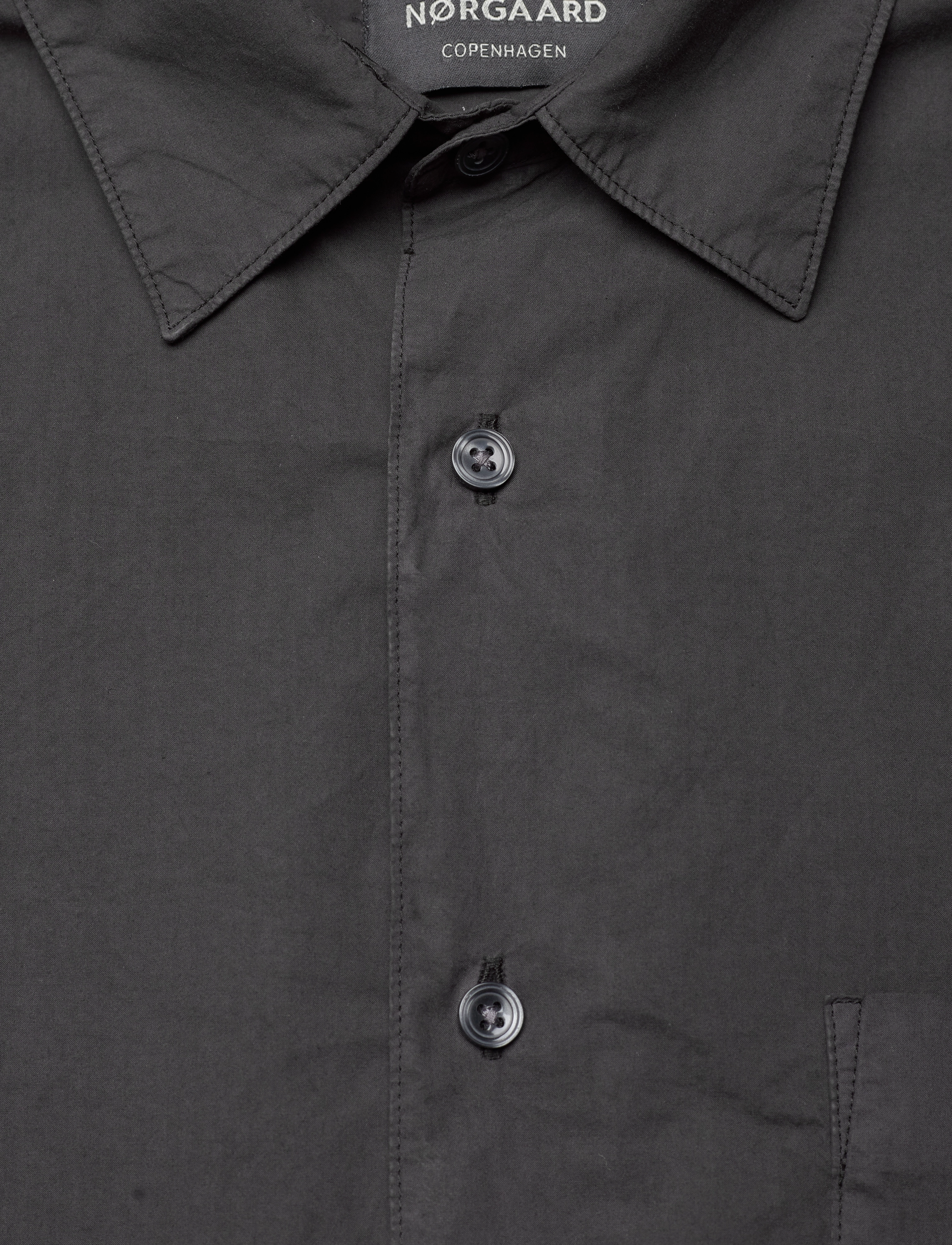 Mads Nørgaard - Cotton Poplin Malte Shirt - unexplored - 2