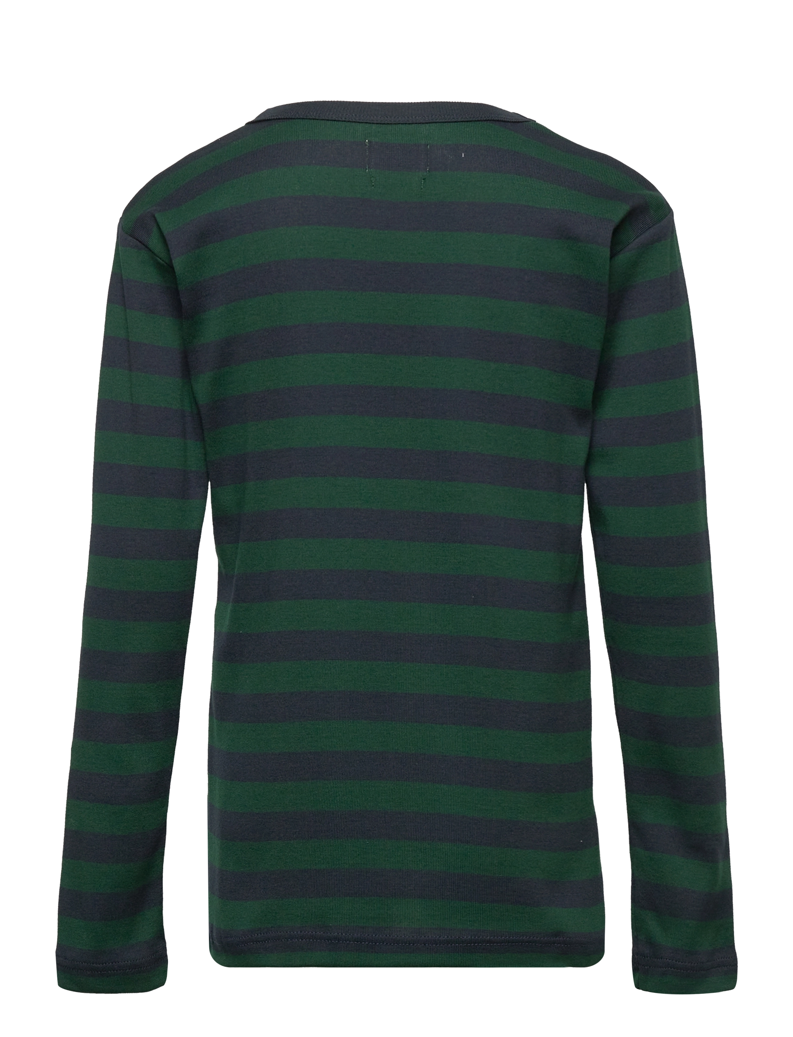 Mads Nørgaard - Midi Rib Tobino Tee LS - sky captain/sea moss - 1