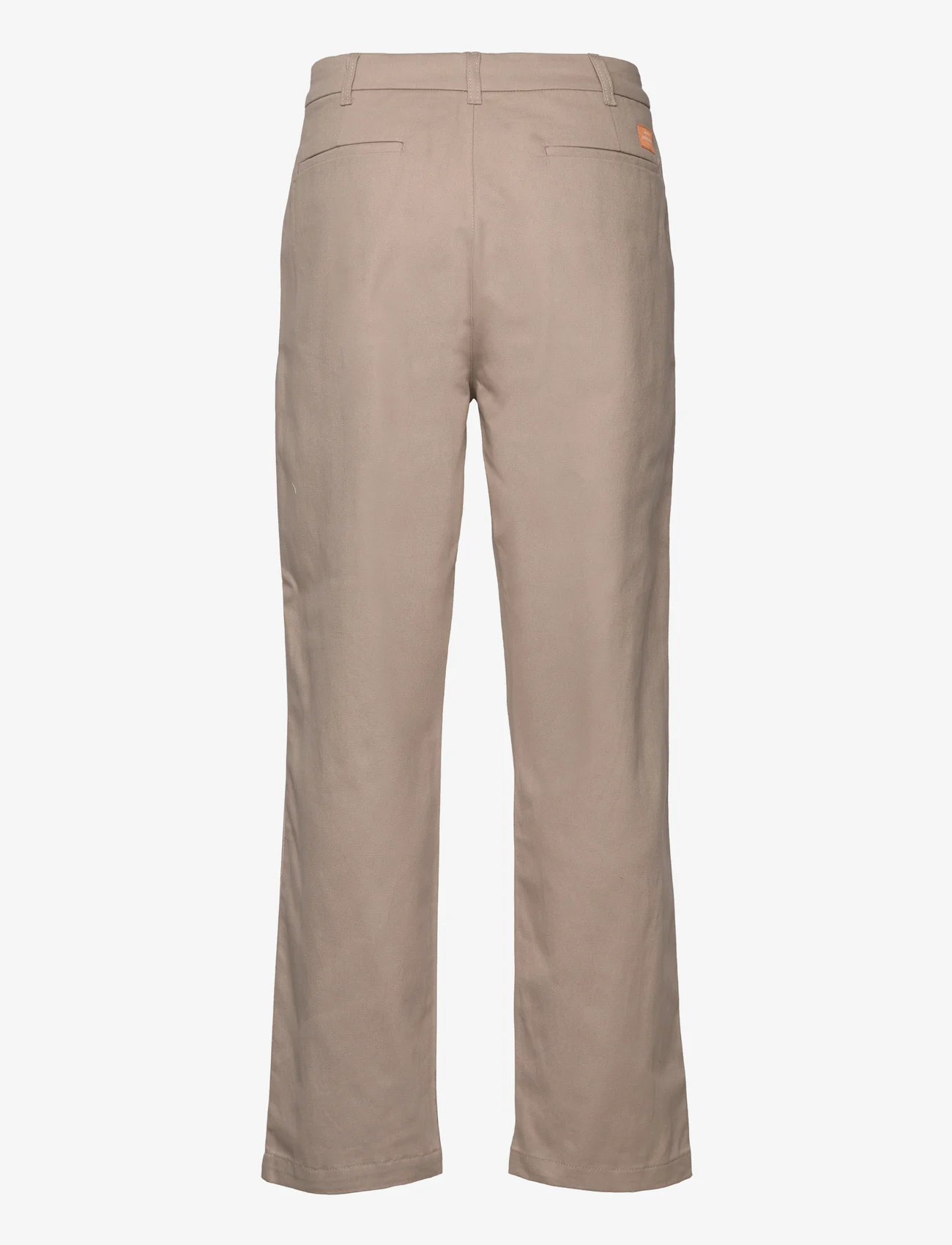 Mads Nørgaard - Crisp Twill Silas Pants - chino stila bikses - vintage khaki - 1