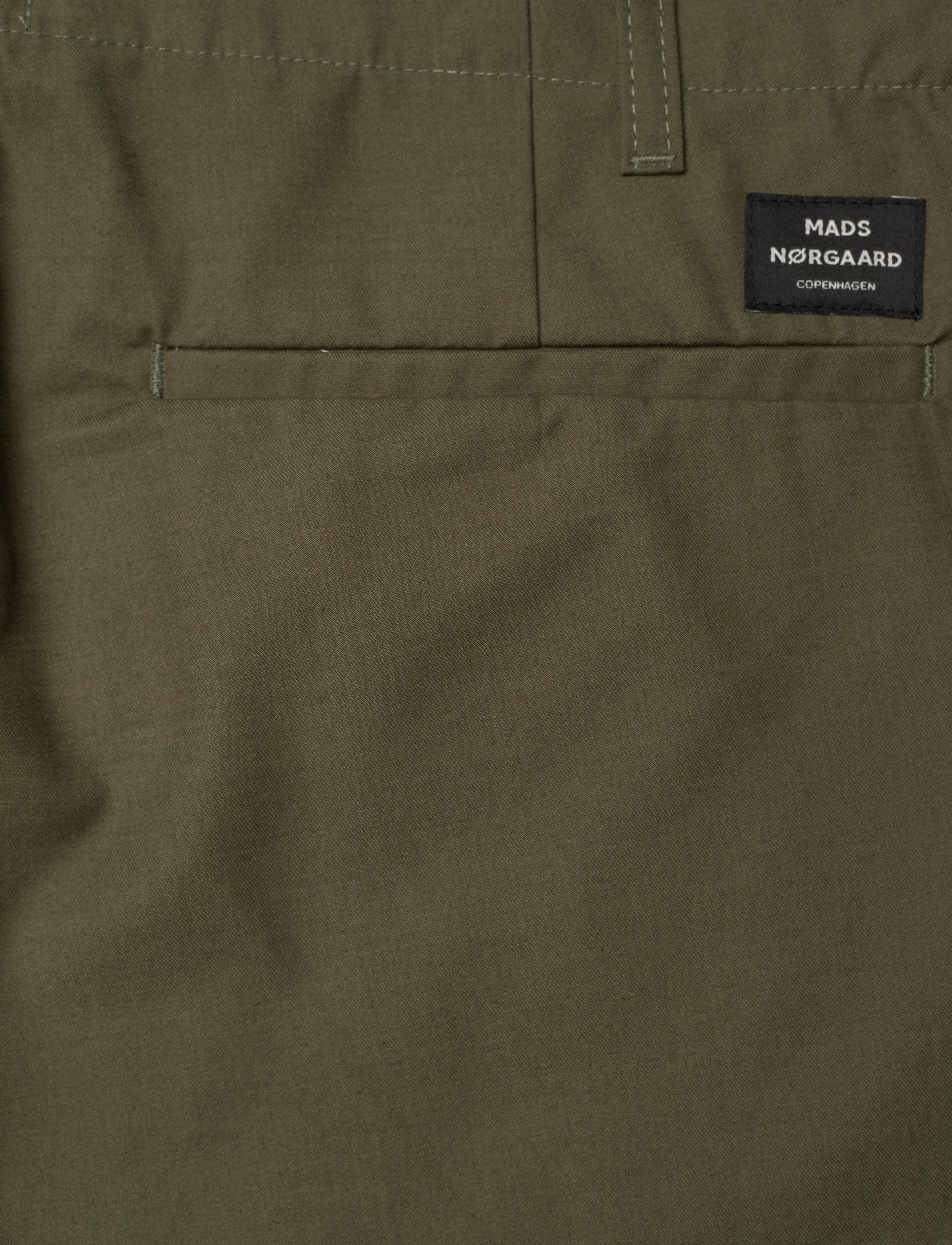 Mads Nørgaard - Petite Twill Jay Pants - grape leaf - 4