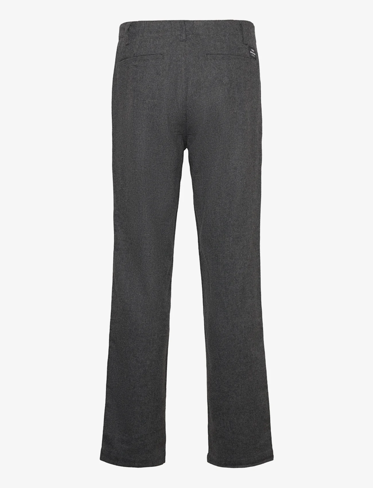 Mads Nørgaard - Tight Wool Jay Pants - casual trousers - charcoal melange - 1