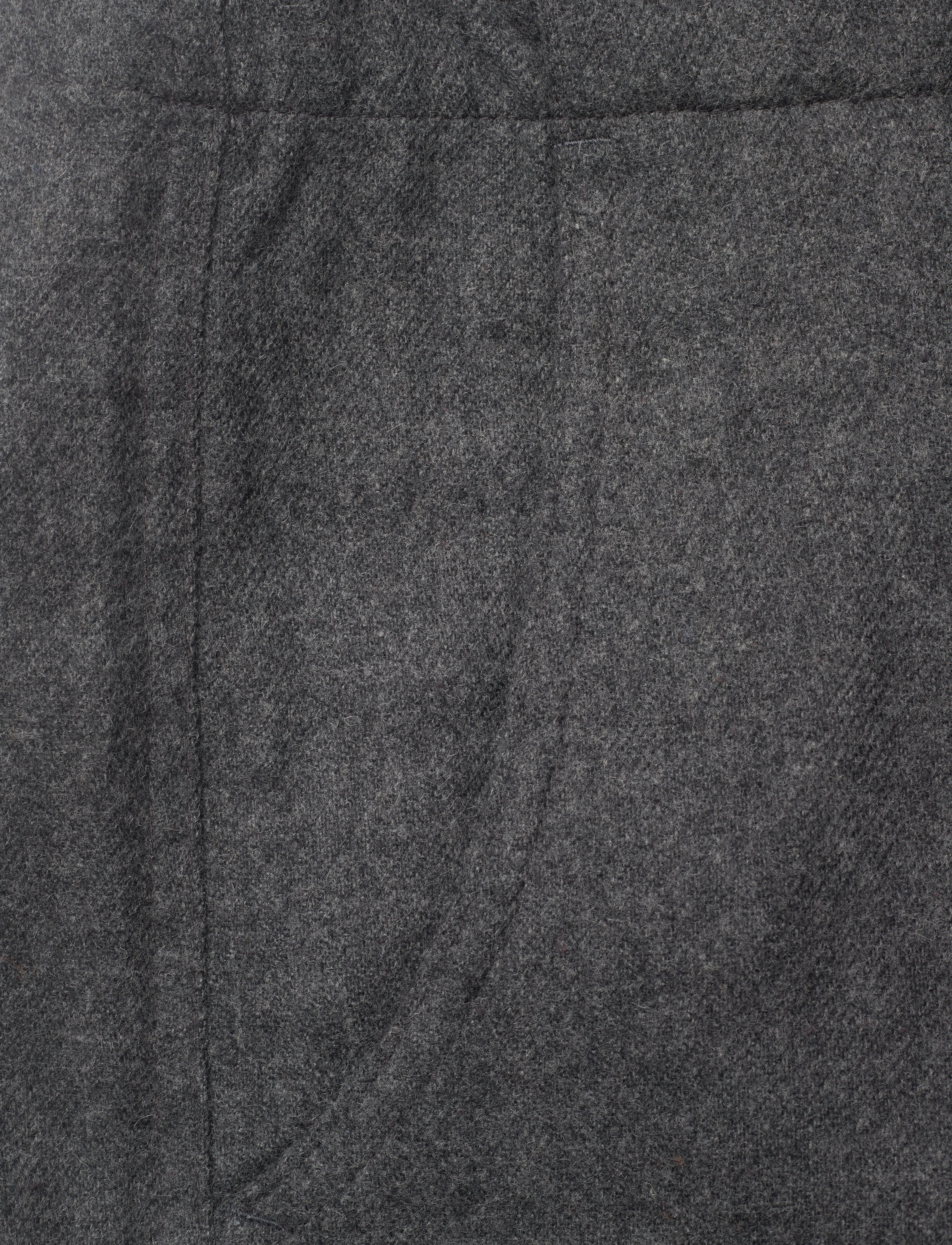 Mads Nørgaard - Tight Wool Jay Pants - charcoal melange - 2