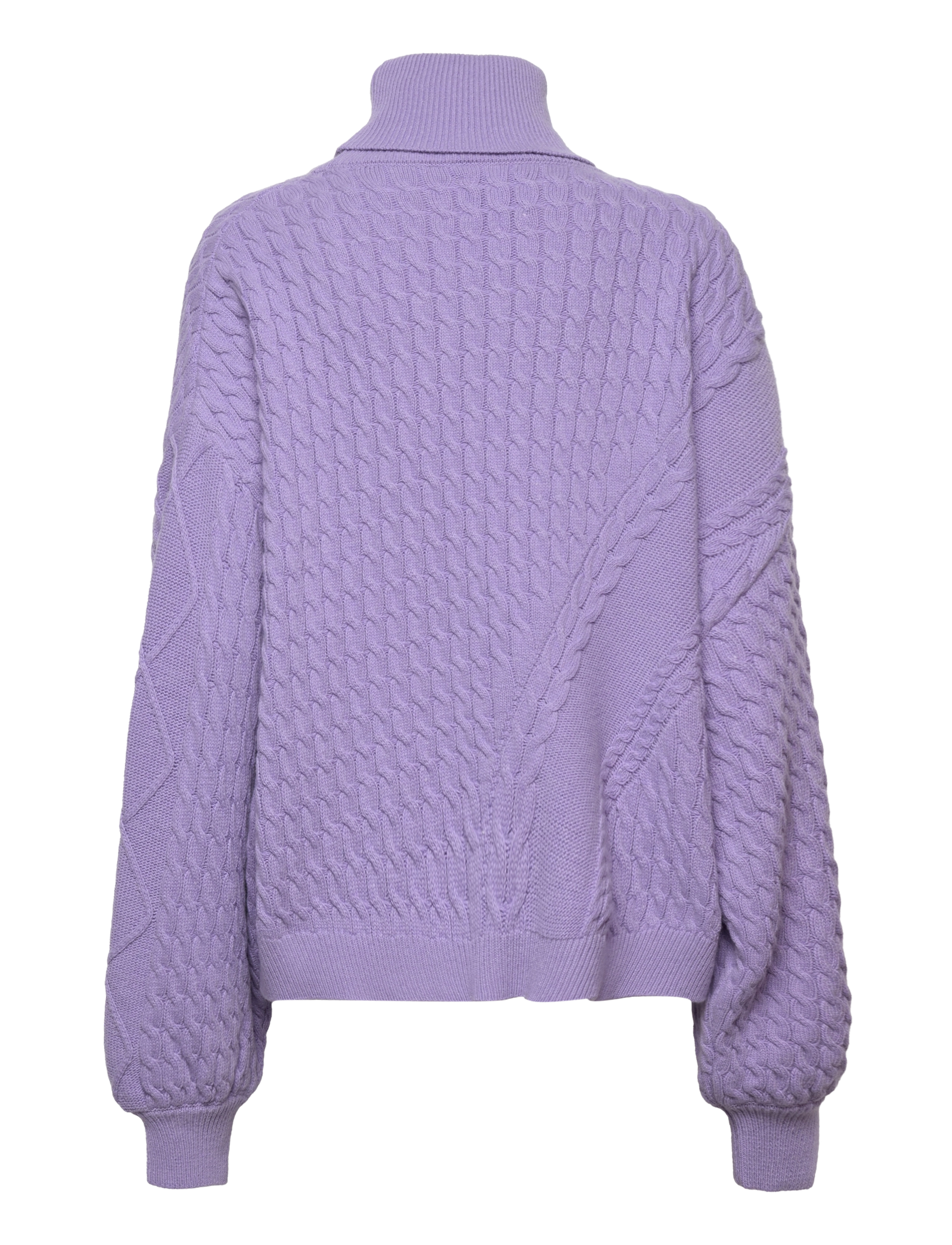 Mads Nørgaard - Recycled Wool Mix Rerik Sweater - dahlia purple - 1