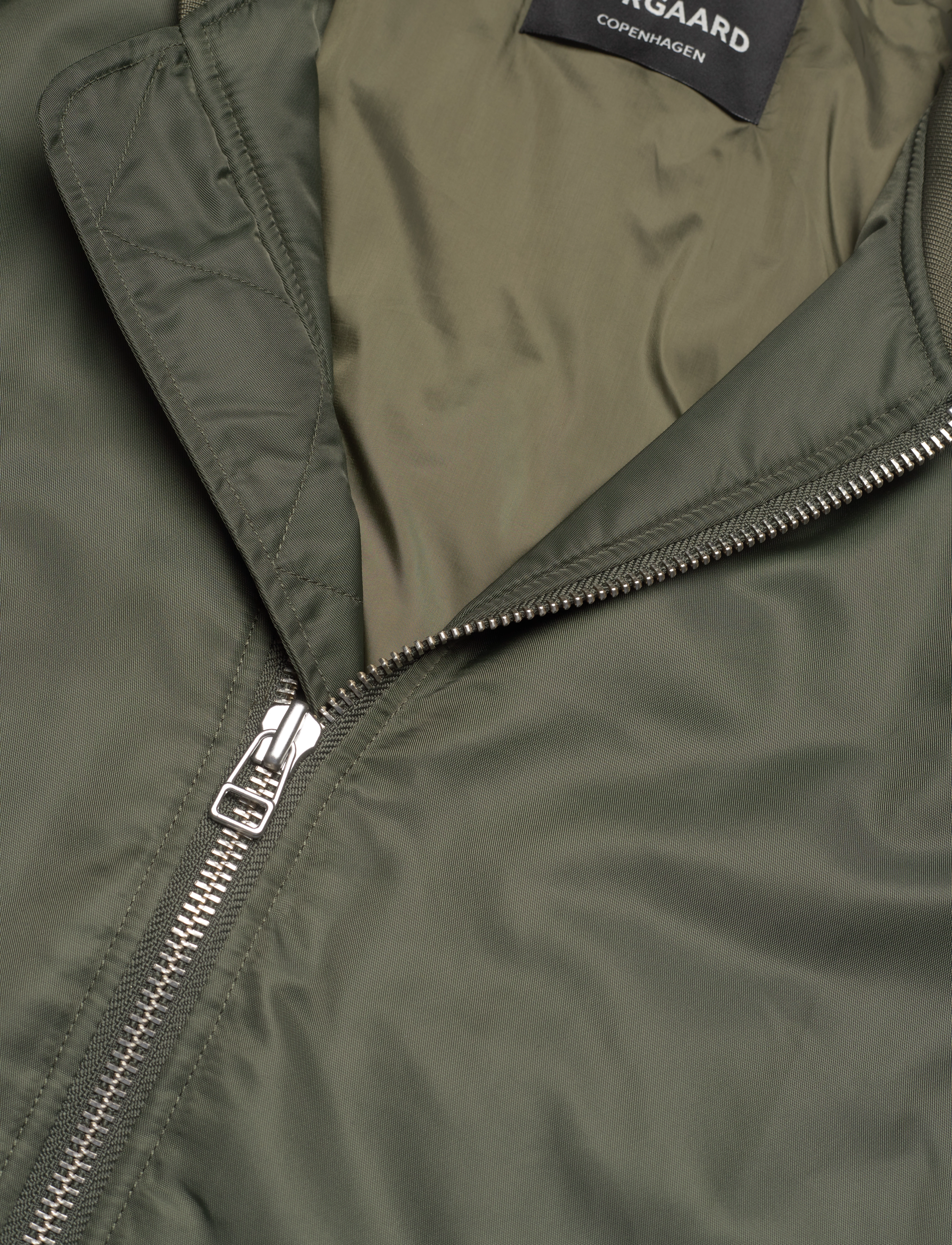 Mads Nørgaard - Tight Twill Flight Jacket - grape leaf - 2