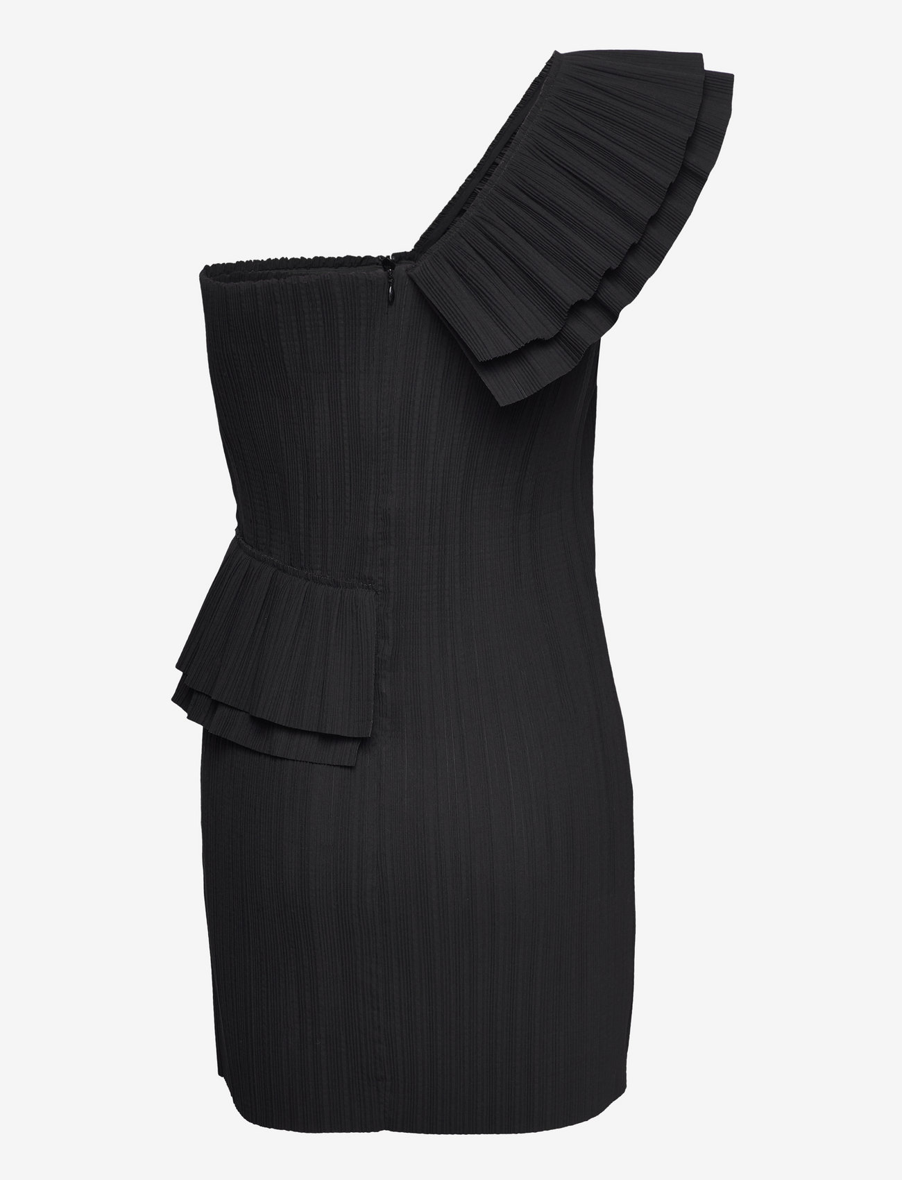 Mads Nørgaard - Paper Pleat Boxberg Dress - party wear at outlet prices - black - 1