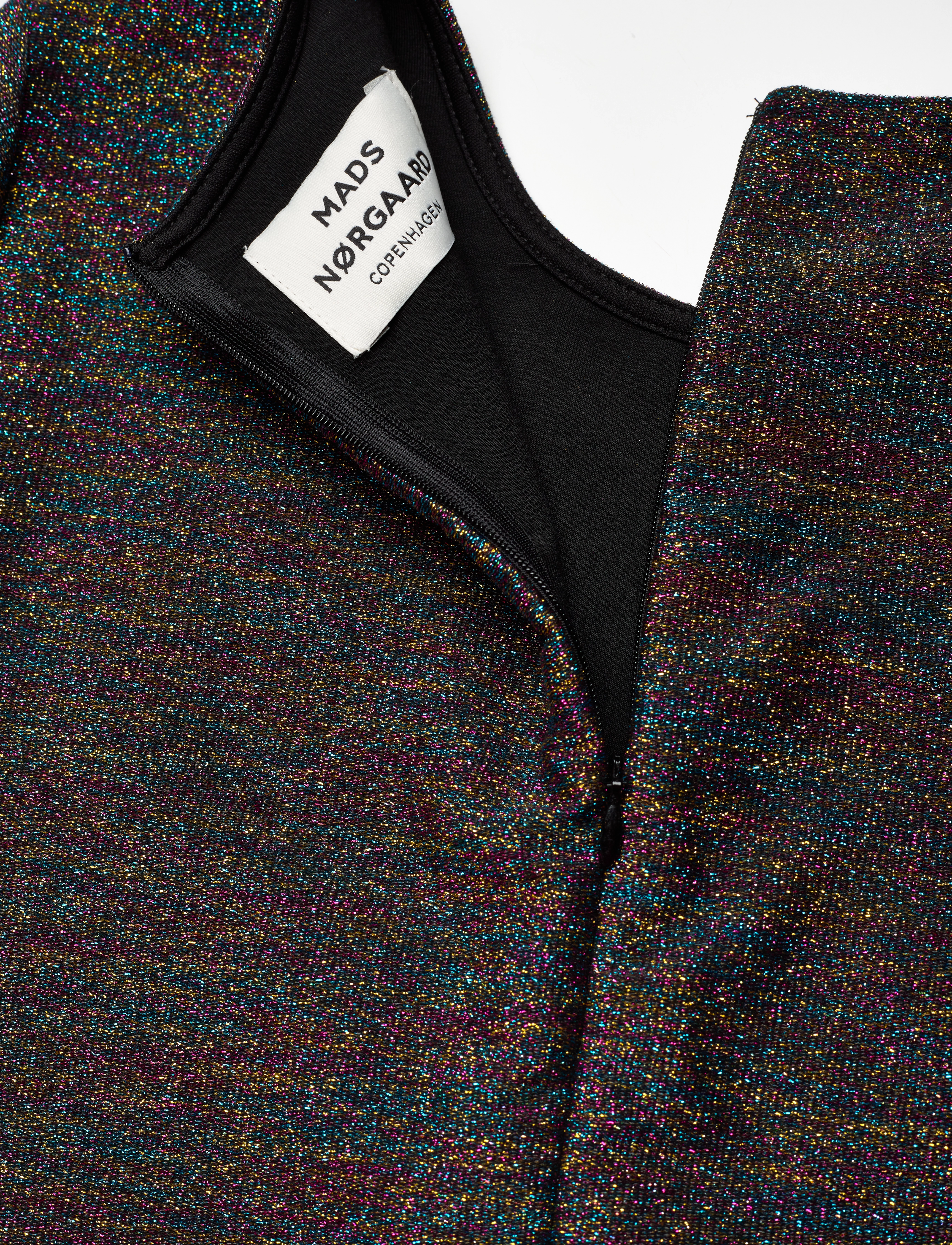Mads Nørgaard - Glitter Stretch Dion Dress - metallic multi - 3