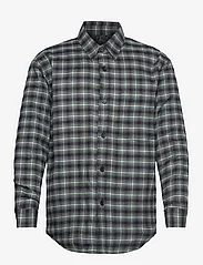 Mads Nørgaard - Cotton Flan Jonas Padded Shirt - rutede skjorter - magical forest check - 0