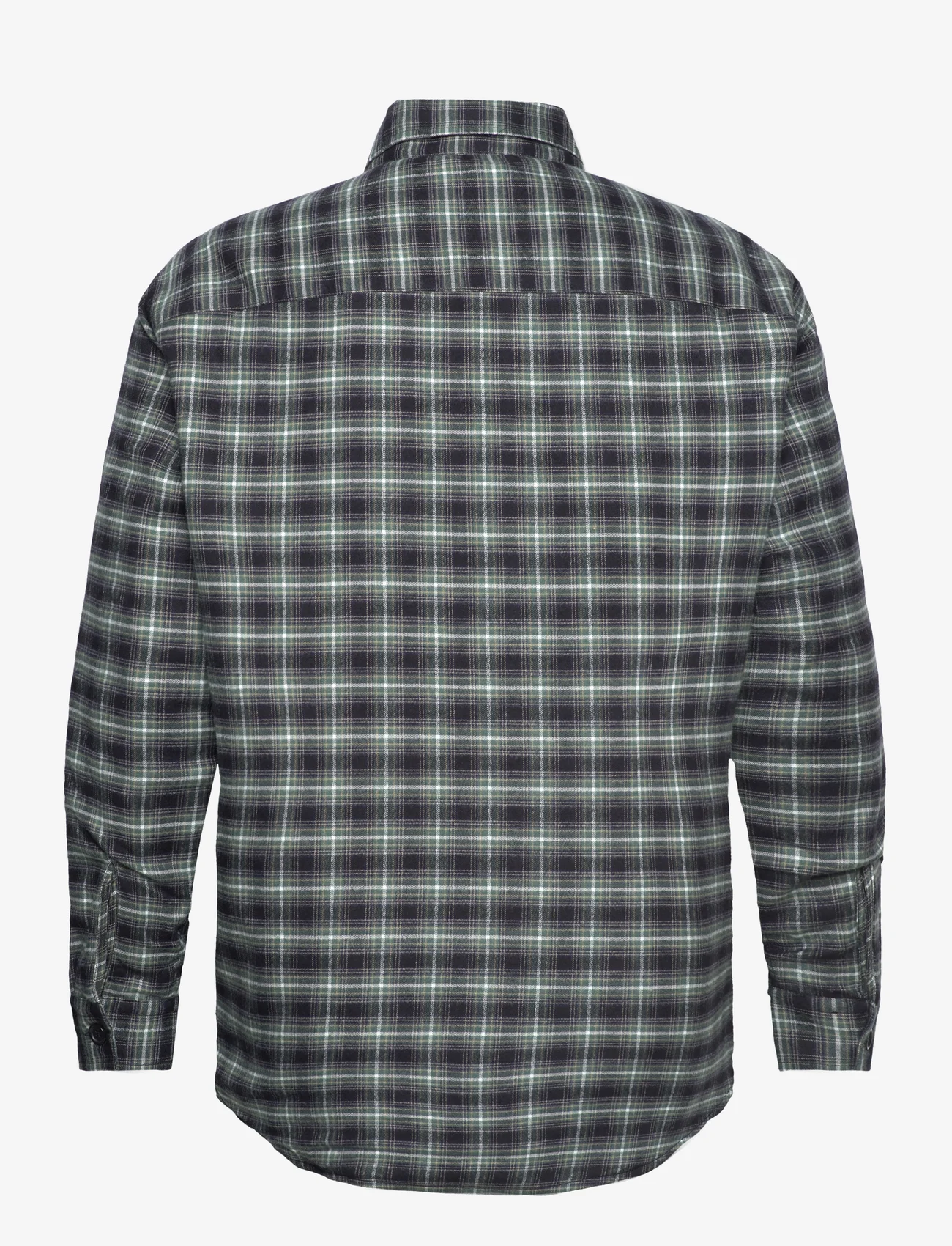 Mads Nørgaard - Cotton Flan Jonas Padded Shirt - ternede skjorter - magical forest check - 1