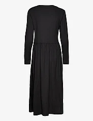 Mads Nørgaard - Pollux Docca Dress - t-shirt jurken - black - 1