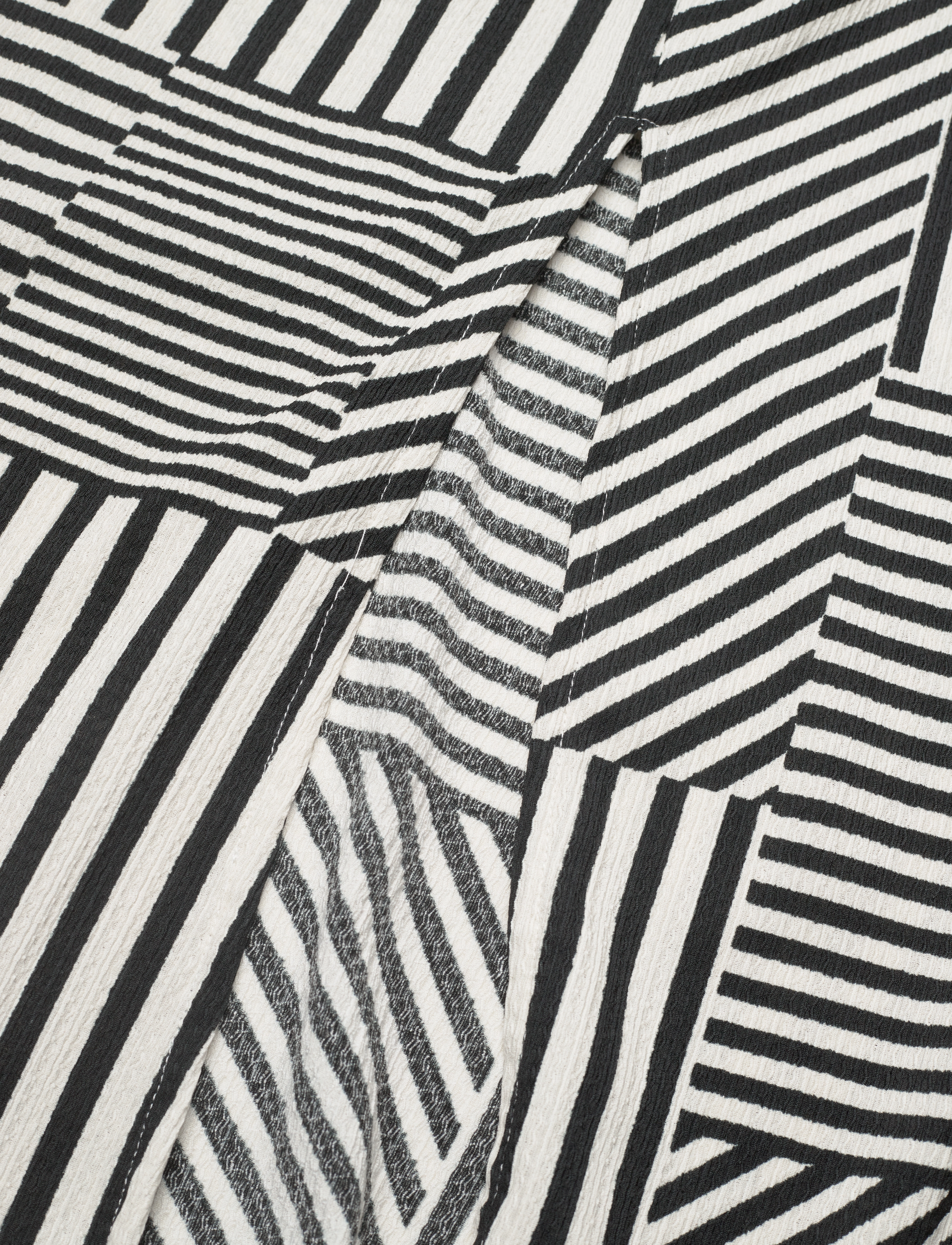 Mads Nørgaard - Pollux Beatriz Dress AOP - midi kjoler - stripe play aop/black - 3