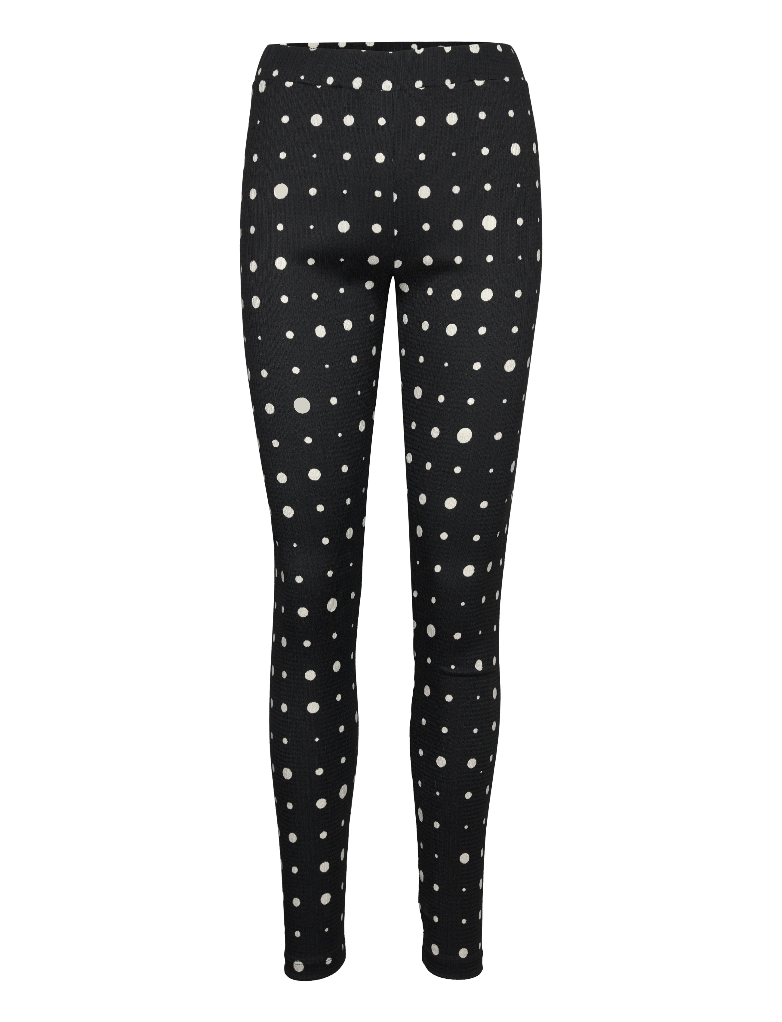 Mads Nørgaard Pollux Ulzen Leggings AOP - Kläder - MINI DOT PLAY AOP/BLACK / black