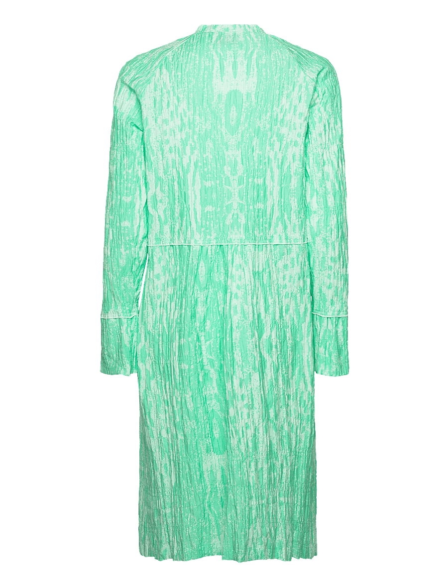 Mads Nørgaard - Chakra Dupina Dress AOP - hemdkleider - neo animal aop/cabbage - 1