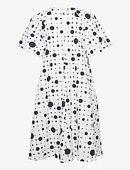 Mads Nørgaard - Chakra Trish Dress AOP - summer dresses - dot play aop/vanilla ice - 1