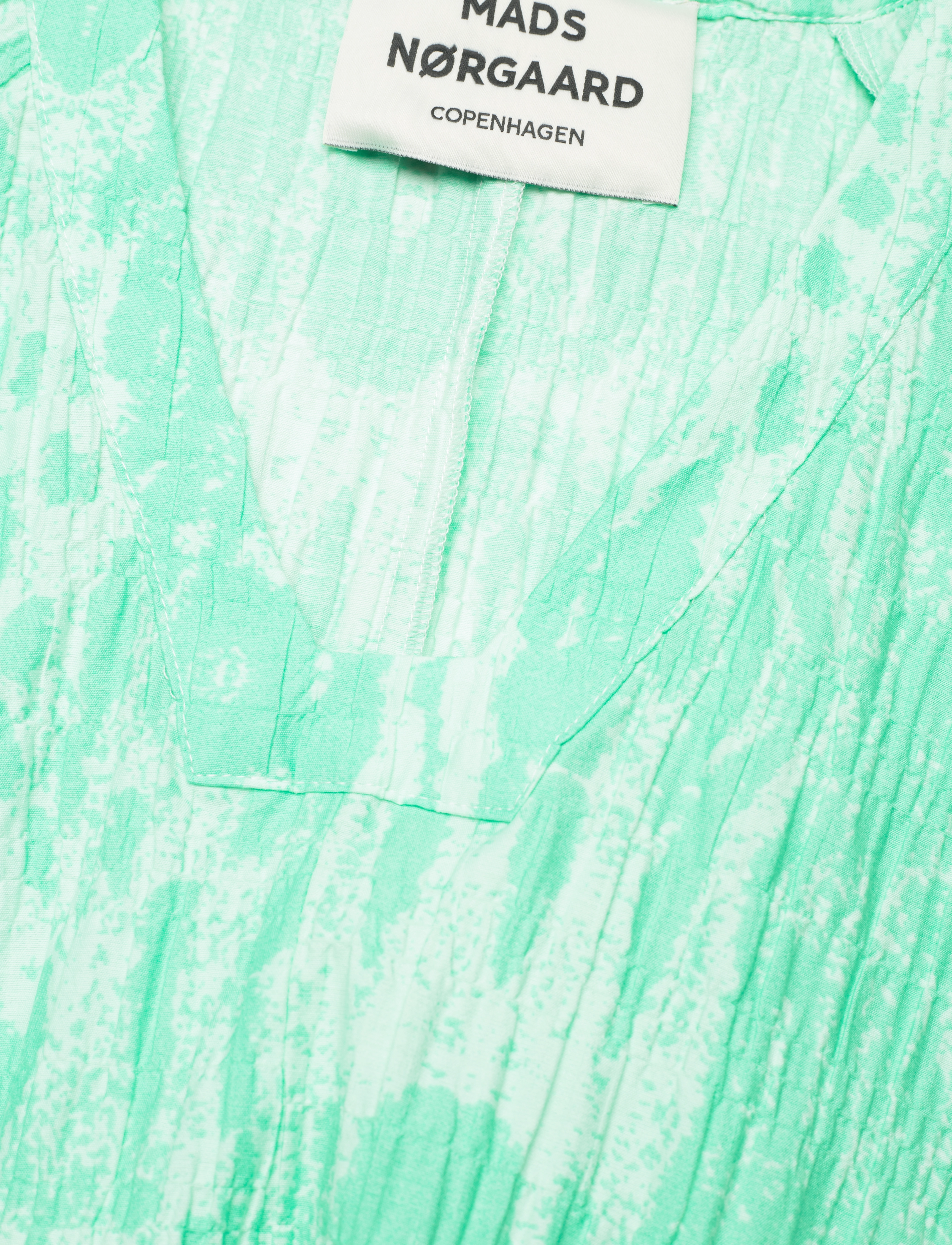 Mads Nørgaard - Chakra Trish Dress AOP - neo animal aop/cabbage - 2