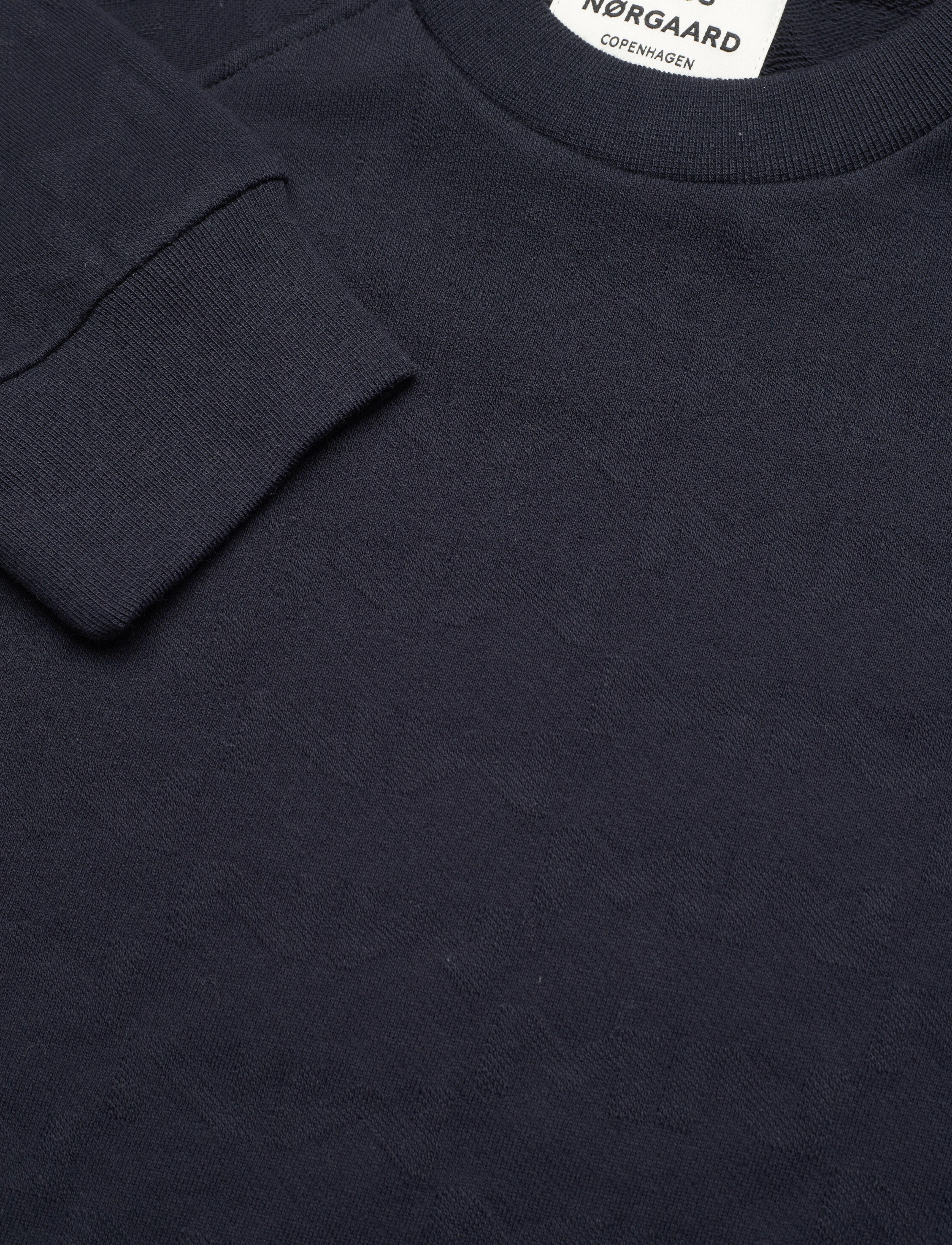 Mads Nørgaard - 3D Jersey Allium Sweatshirt - deep well - 2