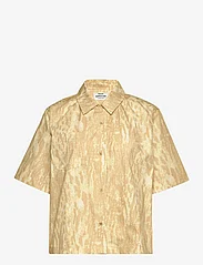 Mads Nørgaard - Popla Lorel Shirt AOP - lühikeste varrukatega särgid - neo animal aop/southern moss - 0