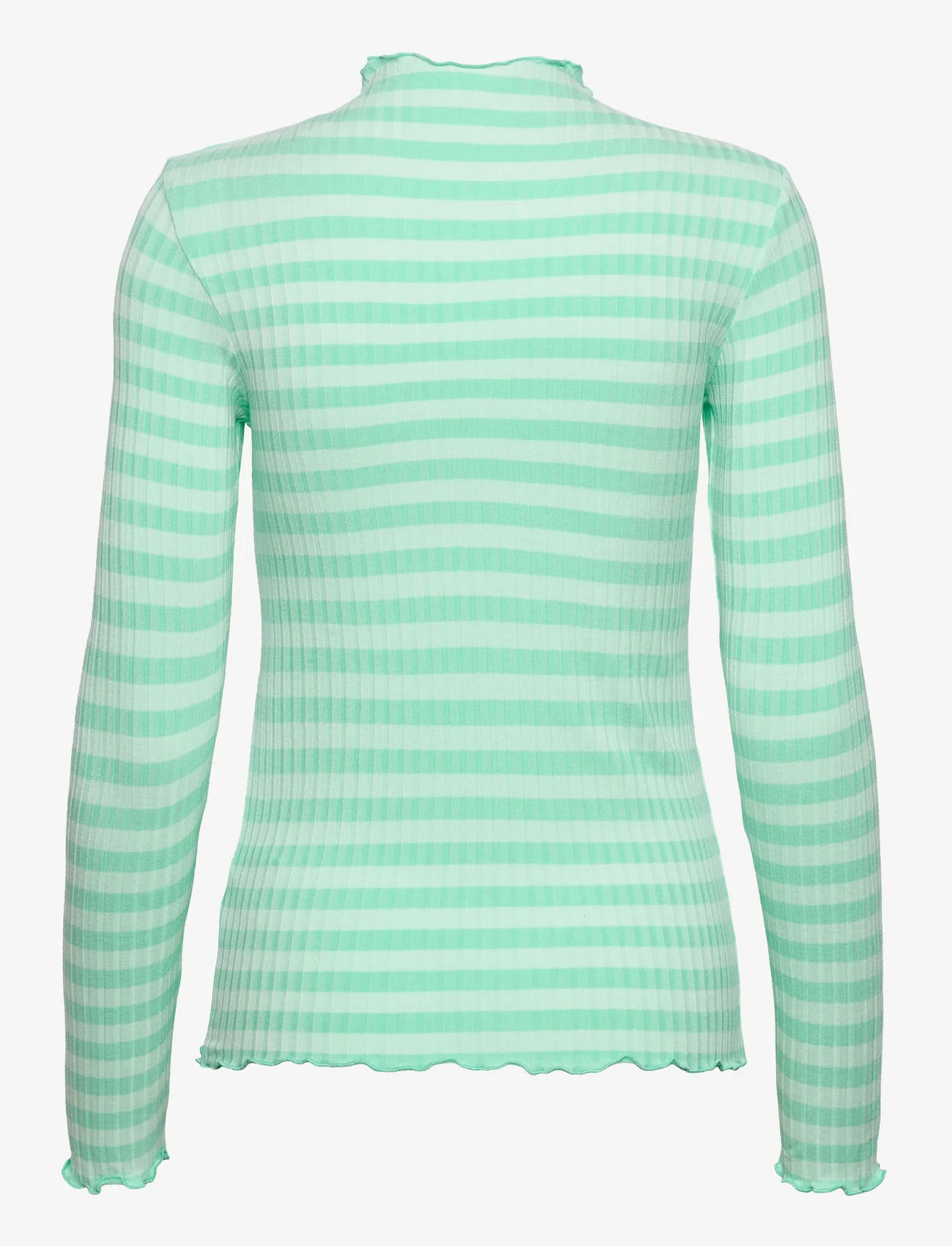 Mads Nørgaard - 5x5 Stripe Trutte Tee - t-shirt & tops - 5x5 stripe/cabbage - 1
