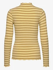 Mads Nørgaard - 5x5 Stripe Trutte Tee - t-shirts & tops - 5x5 stripe / southern moss - 1