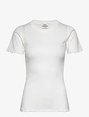 Mads Nørgaard - Pointella Trixa Tee - t-shirts - vanilla ice - 0