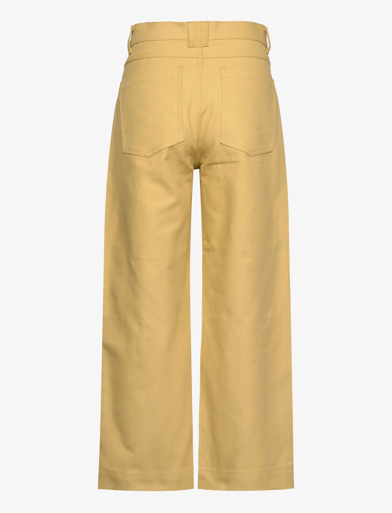 Mads Nørgaard - Heavy Twill Krauer Pants - bukser med brede ben - southern moss - 1