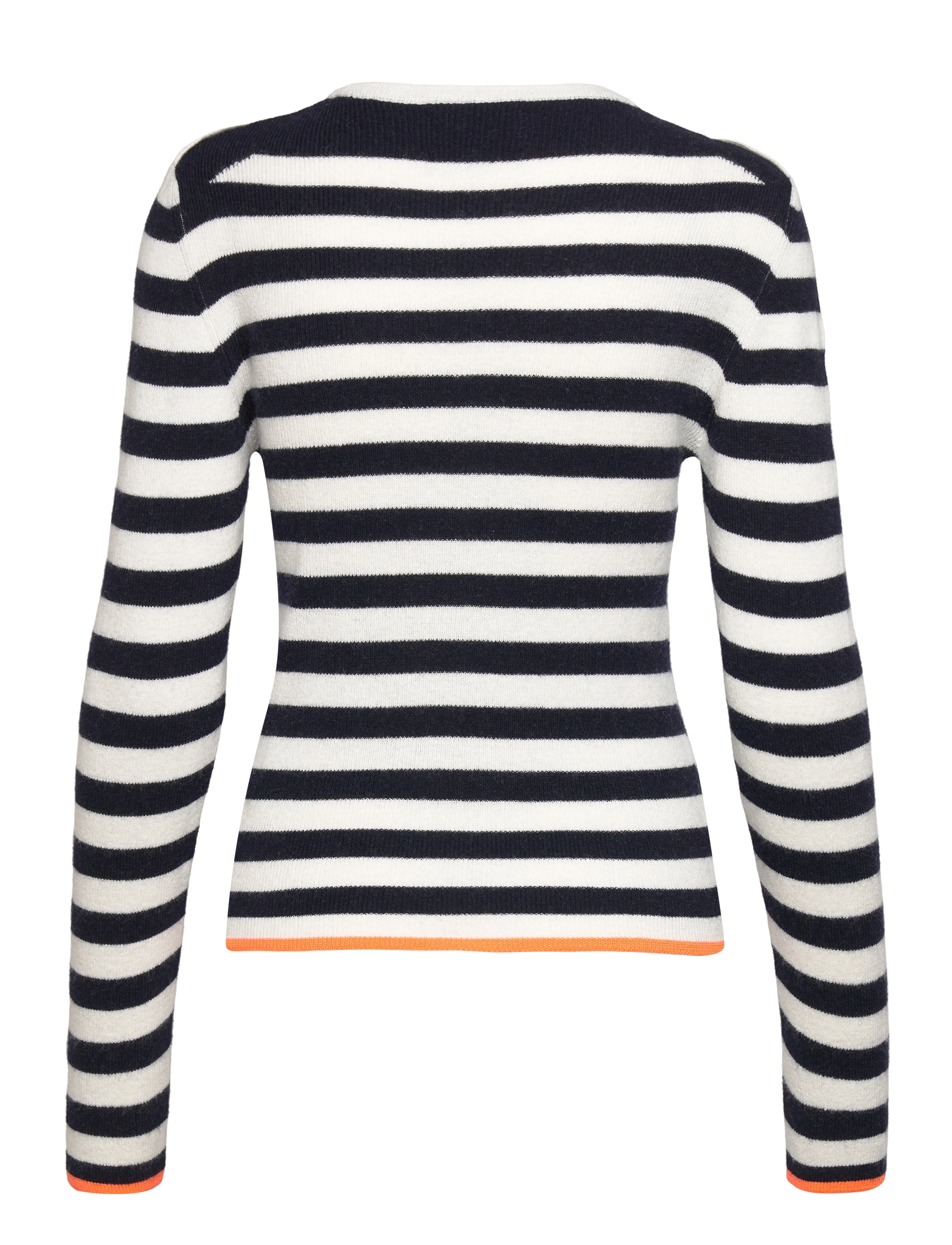 Mads Nørgaard - Cosy Rib Sail Sweater - deep well/vanilla ice - 1