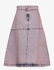 Mads Nørgaard - Color Denim Lunar Skirt - midi rokken - vintage purple - 1