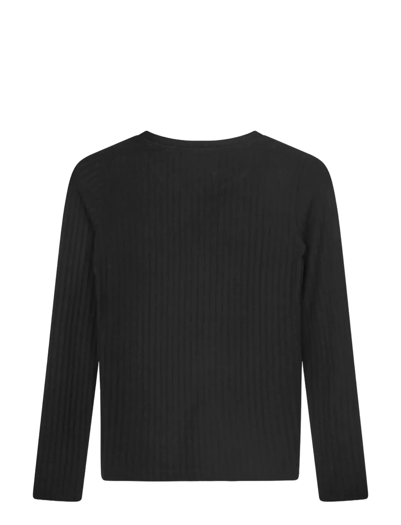 Mads Nørgaard - 5x5 Solid Talika Top - långärmade t-shirts - black - 1