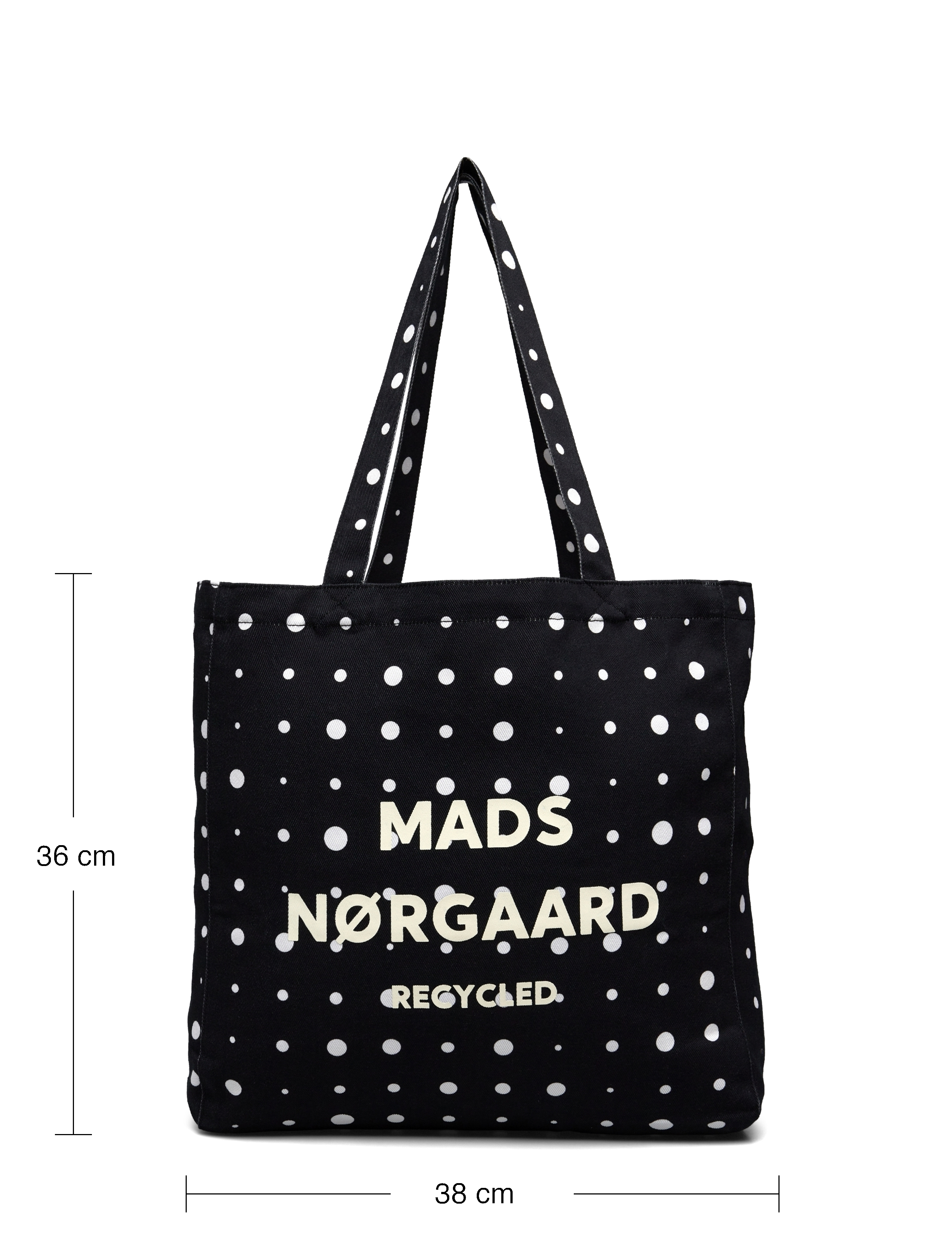 Mads Nørgaard - Recycled Boutique Athene Bag Aop - mini dot play aop/black - 4