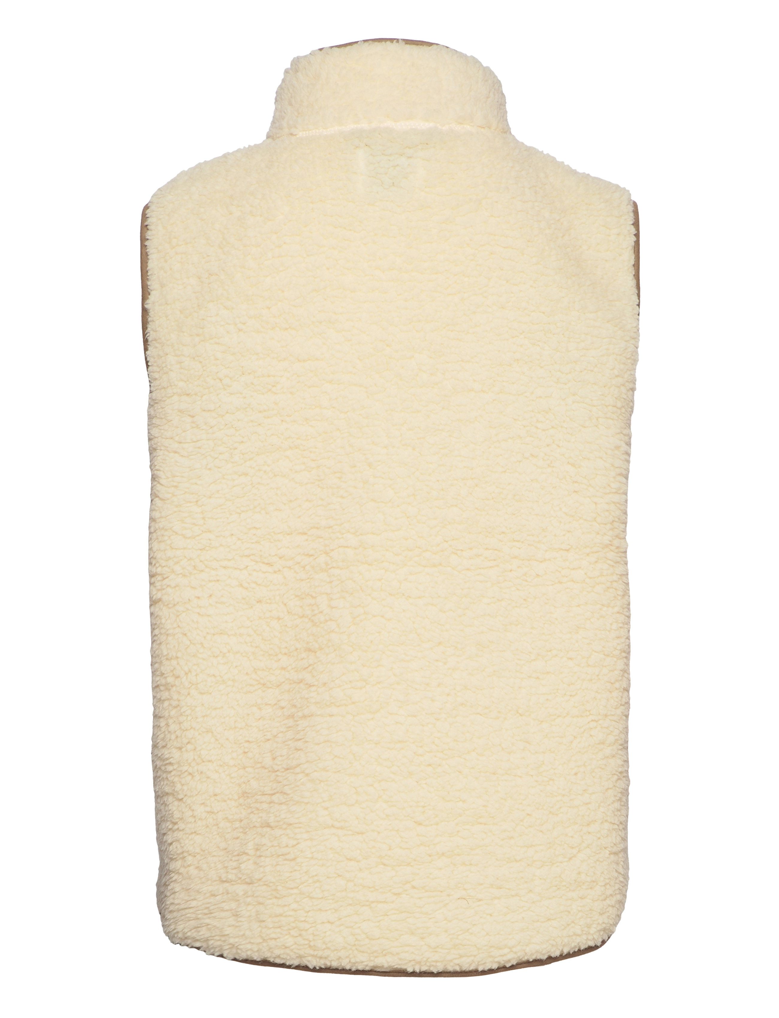 Mads Nørgaard - Teddy Fleece Vilads Vest - vanilla custard - 1