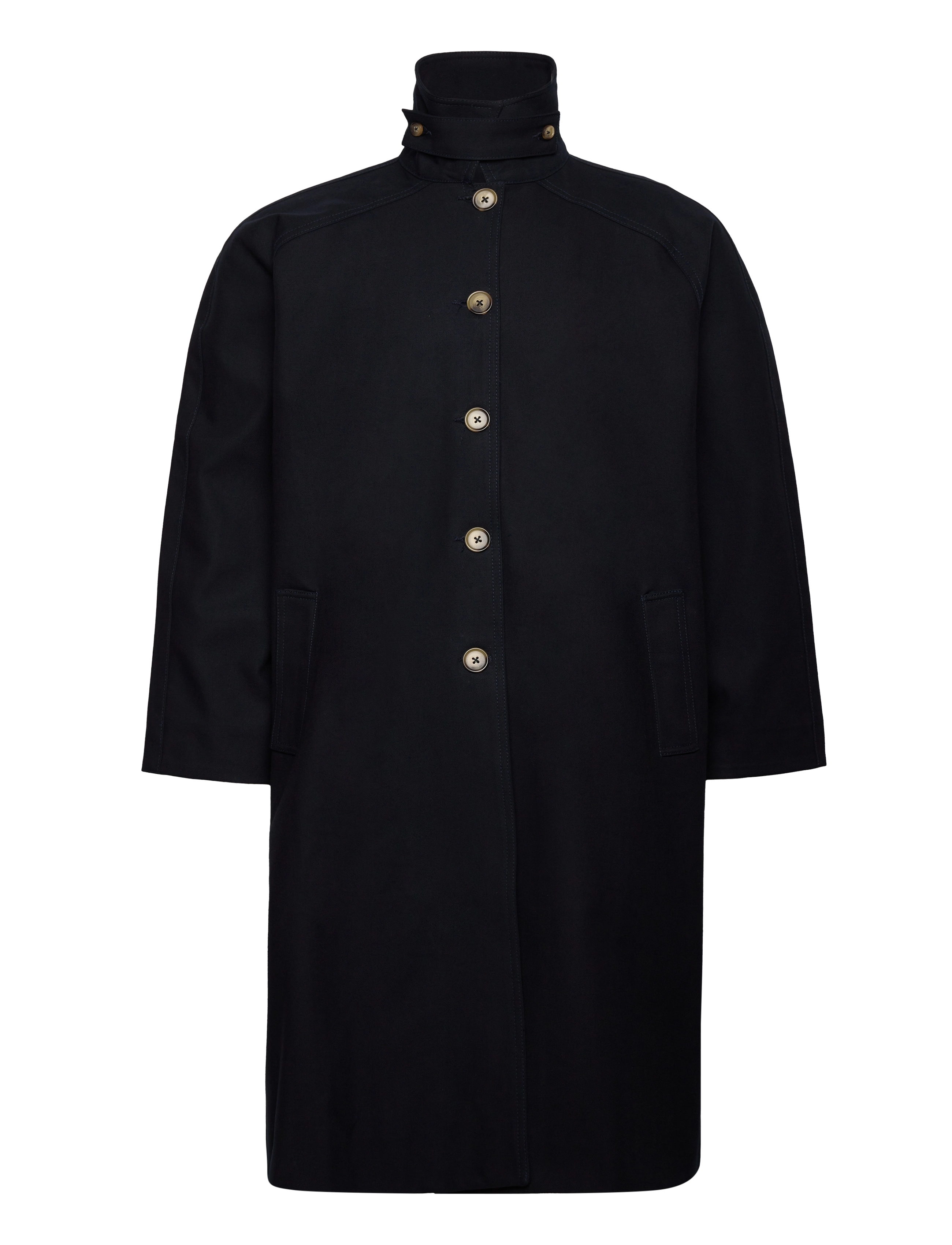 Mads Nørgaard - Heavy Twill Jyron Coat - deep well - 1