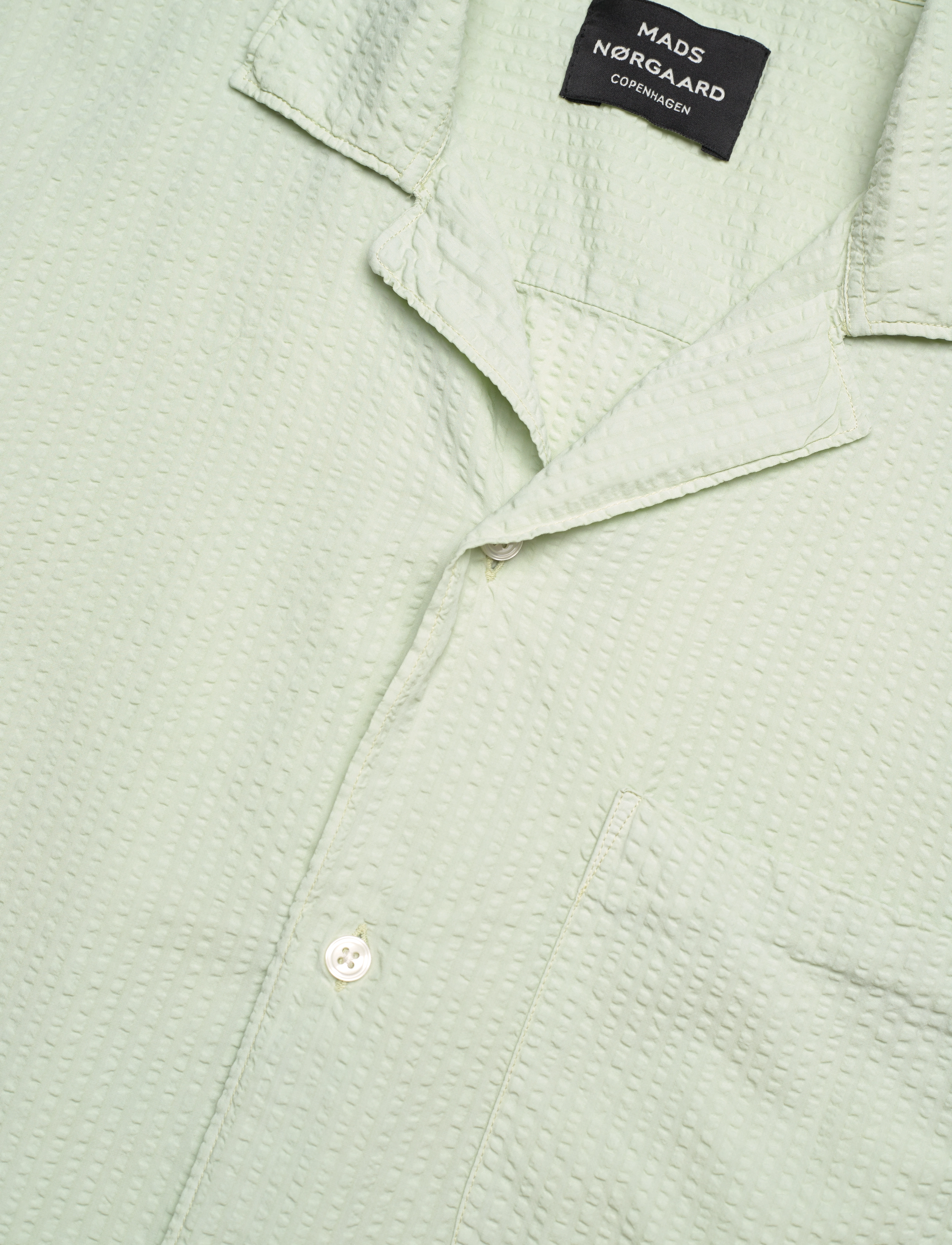Mads Nørgaard - Seersucker Kenji Shirt SS - dewkist - 3