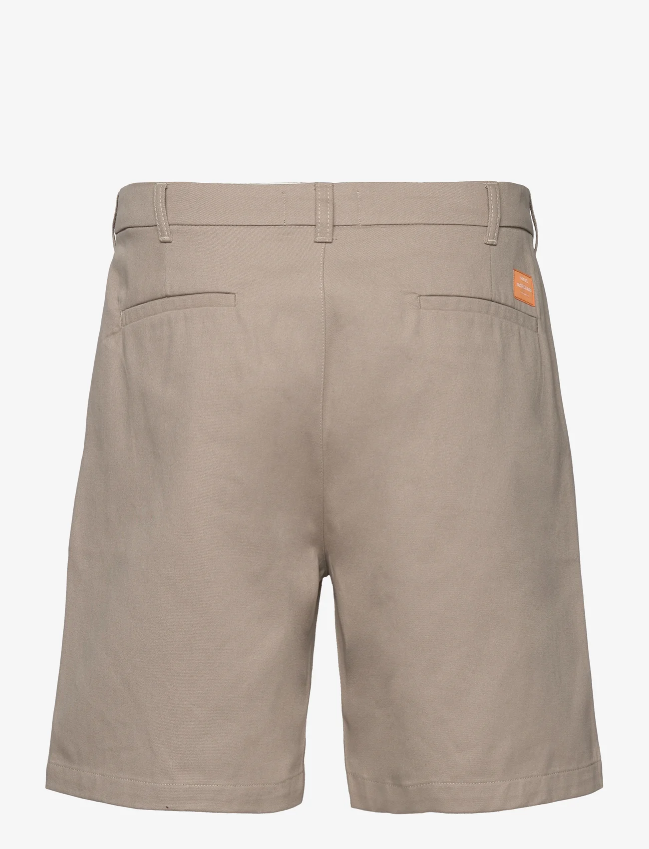 Mads Nørgaard - Crisp Twill Silas Shorts - chino shorts - vintage khaki - 1