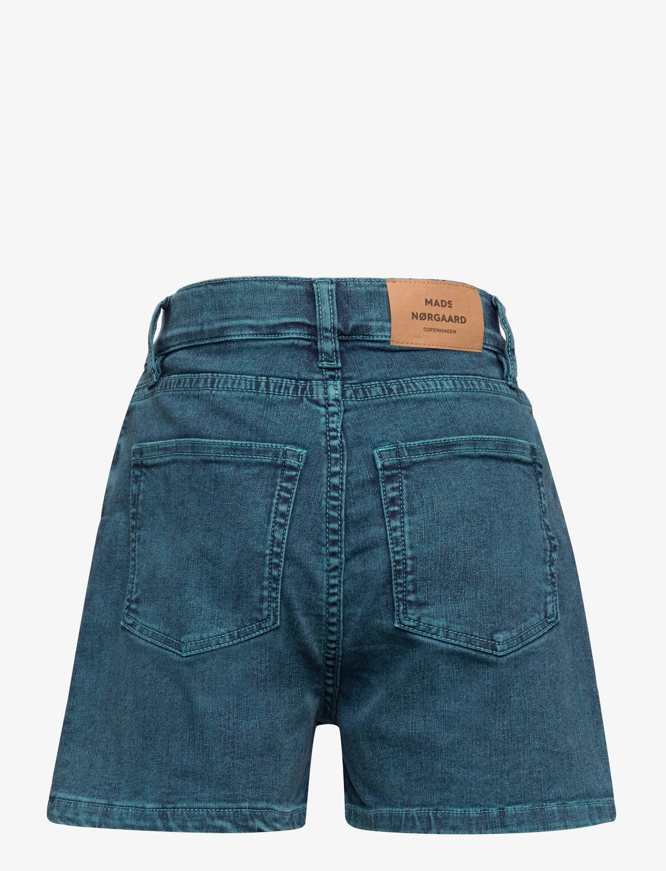 Mads Nørgaard - Ritz Denim Loozy Shorts - farkkushortsit - cabbage - 1