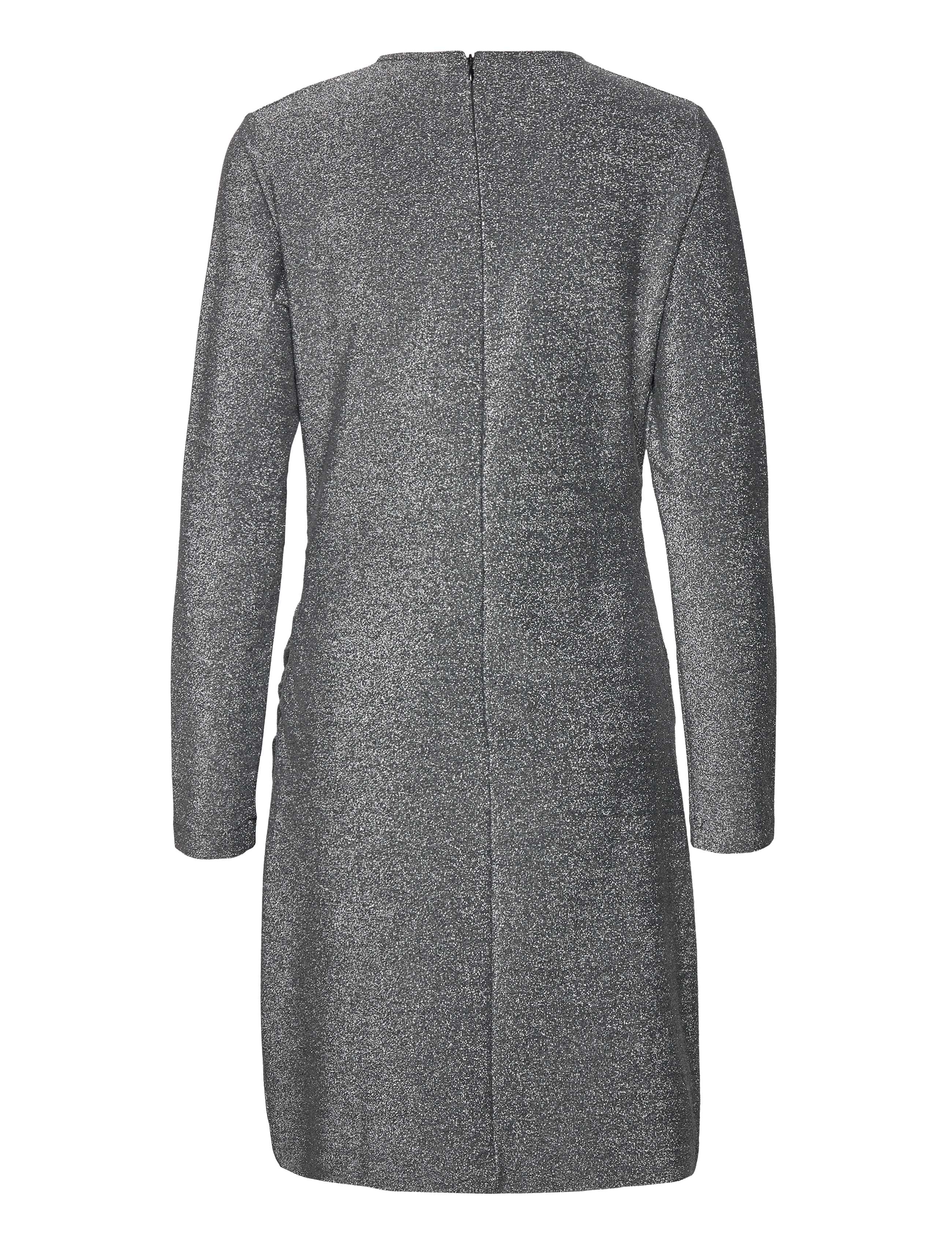 Mads Nørgaard - Glitter Stretch Dion Dress - silver - 1