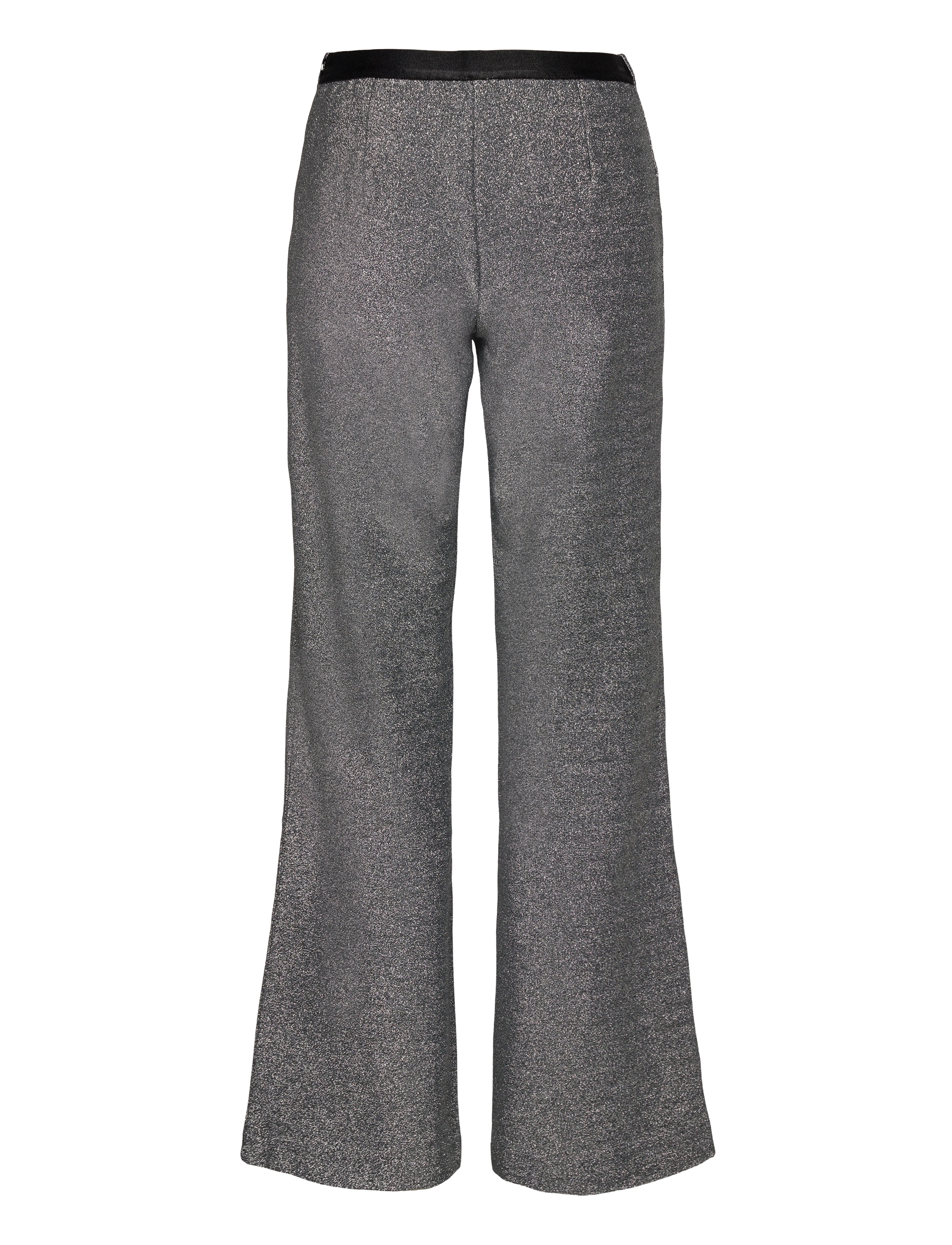 Mads Nørgaard - Glitter Stretch Pirla Pants - silver - 1