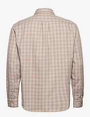 Mads Nørgaard - Summer Cotton Malte Shirt - ternede skjorter - rainy day/vintage khaki - 1