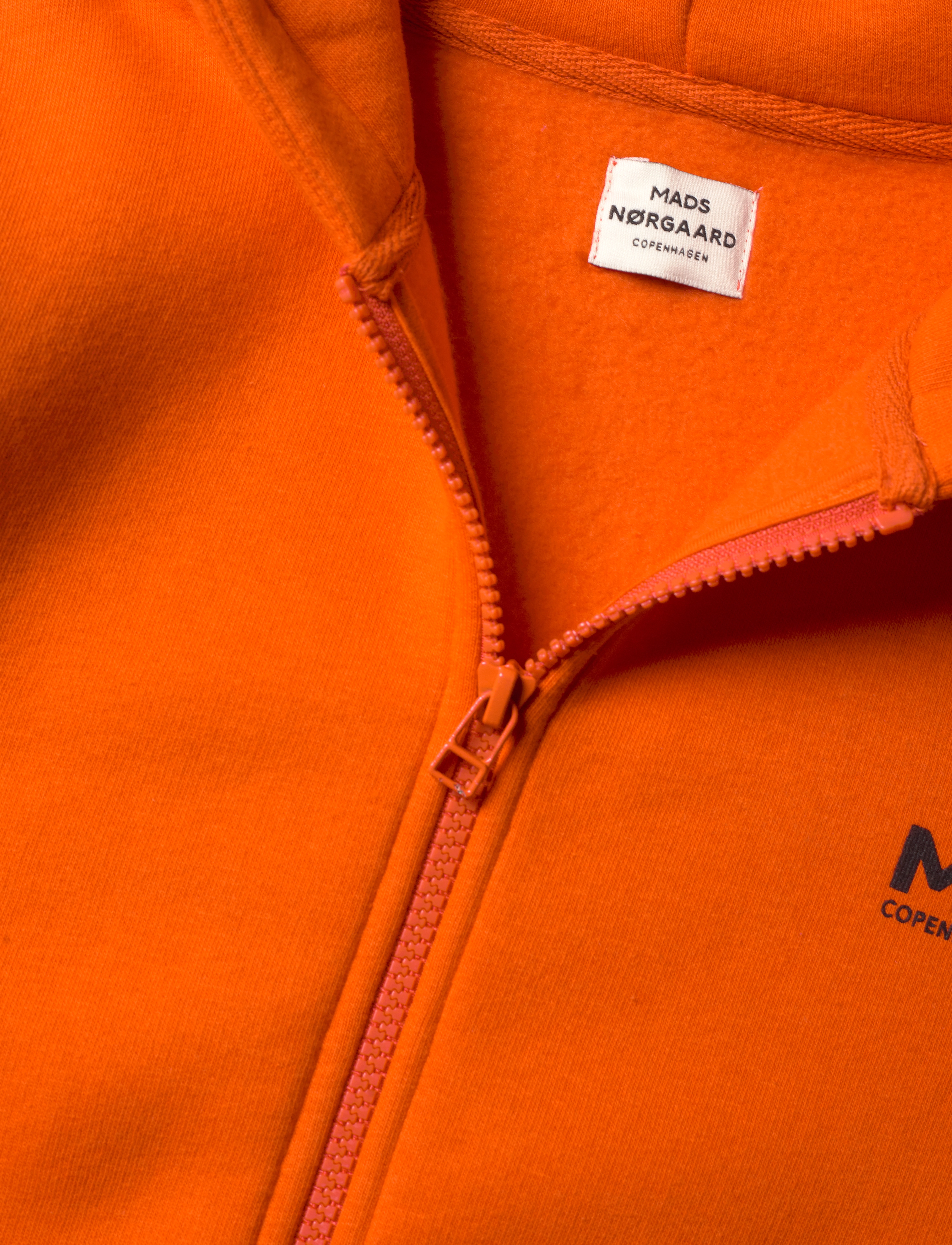 Mads Nørgaard - Standard Hudini Zip Sweatshirt - cherry tomato - 2