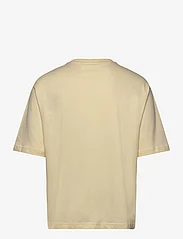 Mads Nørgaard - Heavy Dye Tony Tee - kortærmede t-shirts - vanilla custard - 1