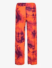 Mads Nørgaard - Cher Jena Pants AOP - bukser med lige ben - tie dye aop/orange clown fish - 1