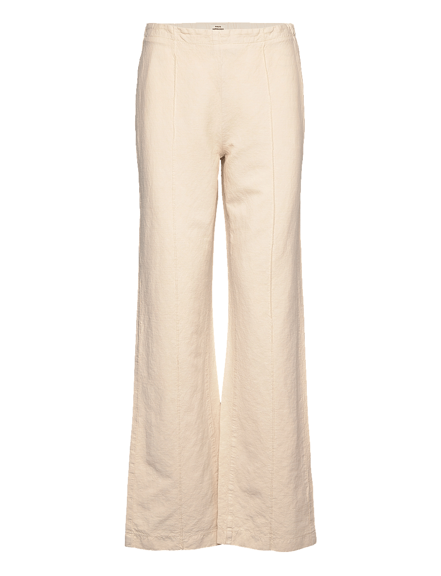 Mads Nørgaard - Charlotte Pirla Pants - flare bukser - whitecap grey - 0