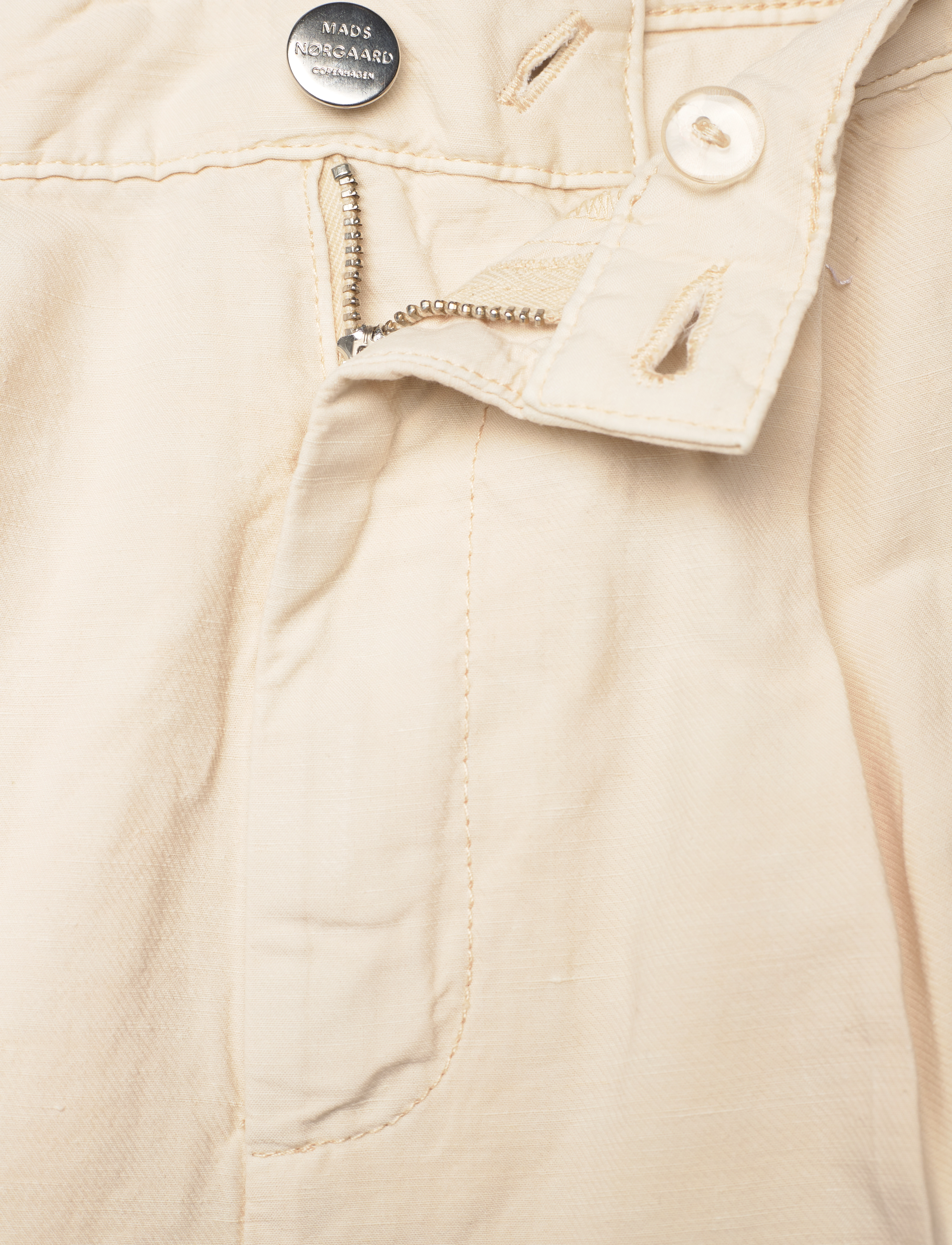 Mads Nørgaard - Charlotte Palma Pants - cargobukser - whitecap grey - 3