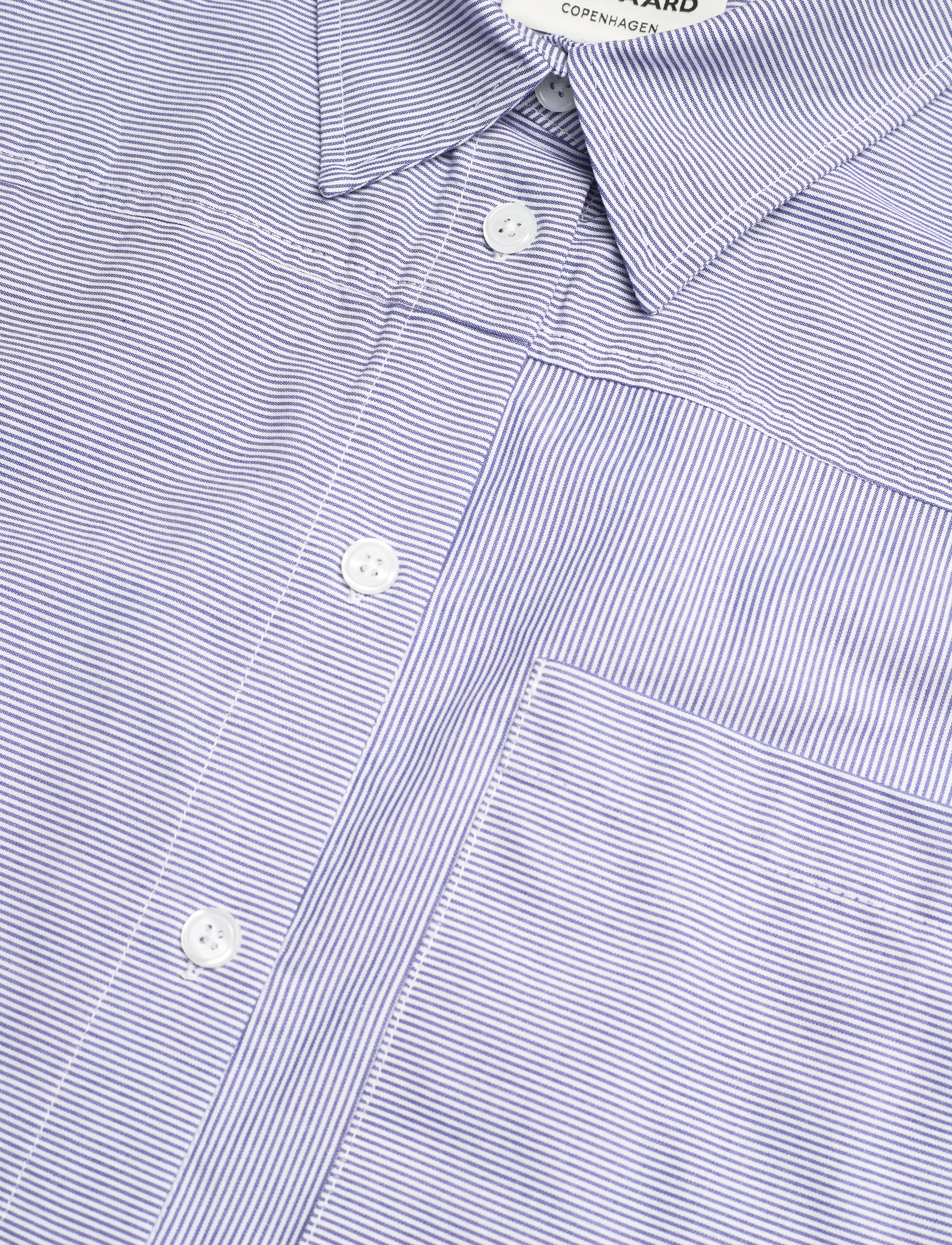 Mads Nørgaard - Popla Nuella Shirt YD - estate blue/cloud dancer - 2